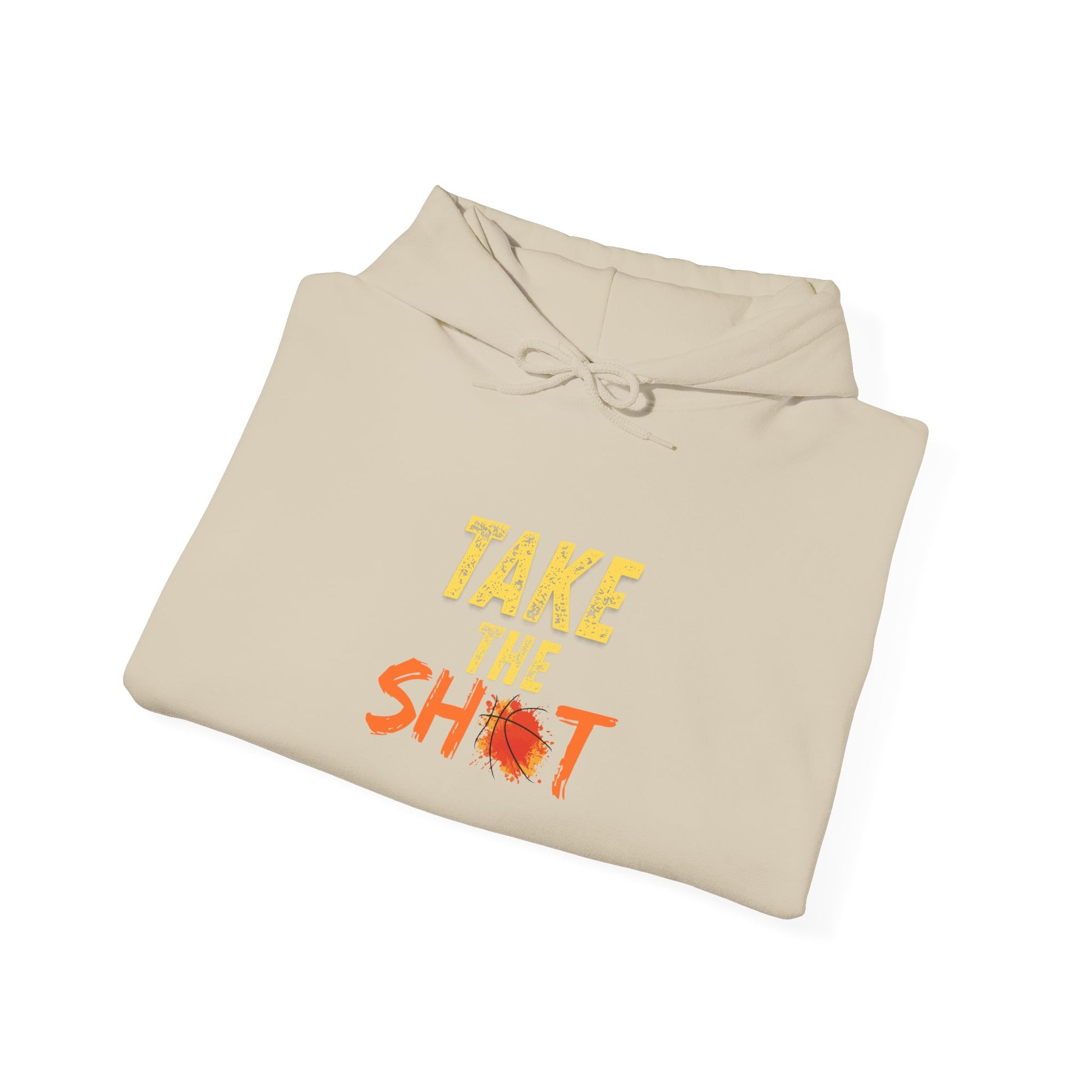 Take the Shot Graphic Hoodie,Premium Unisex Pullover