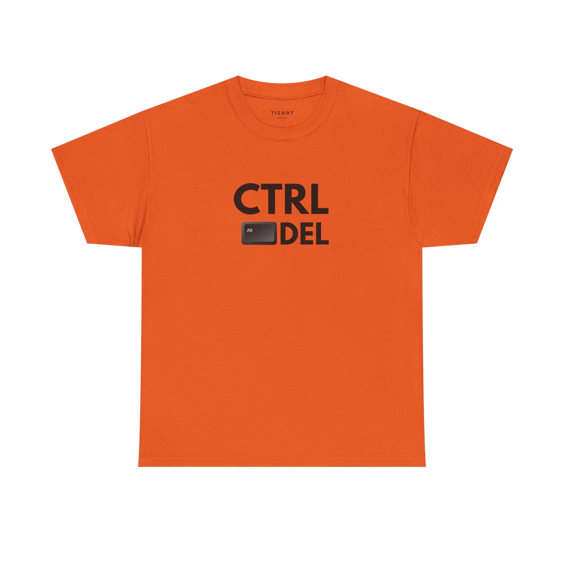 Ctrl Alt Del T-Shirt - Men-Women T-Shirt - 100% Cotton