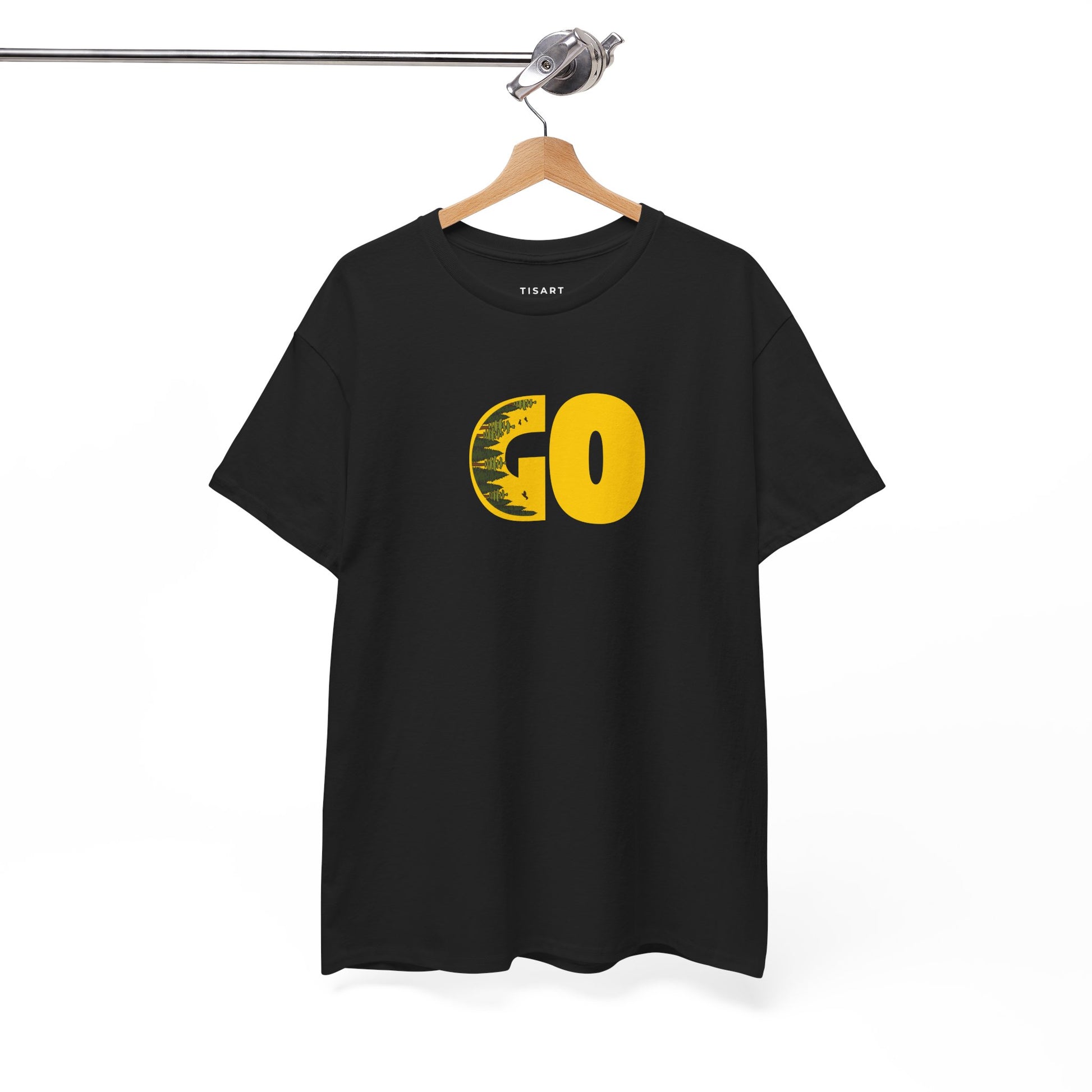 Go Men-Women T-Shirt - 100% Cotton