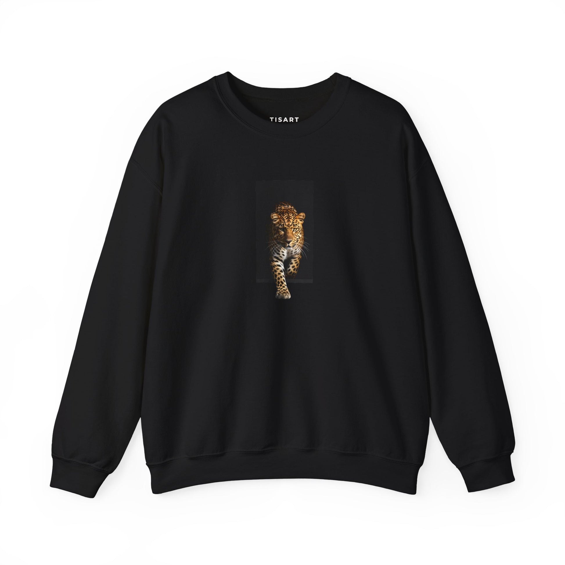 Leopard Graphic Sweatshirt – Premium Unisex Heavy Blend Crewneck