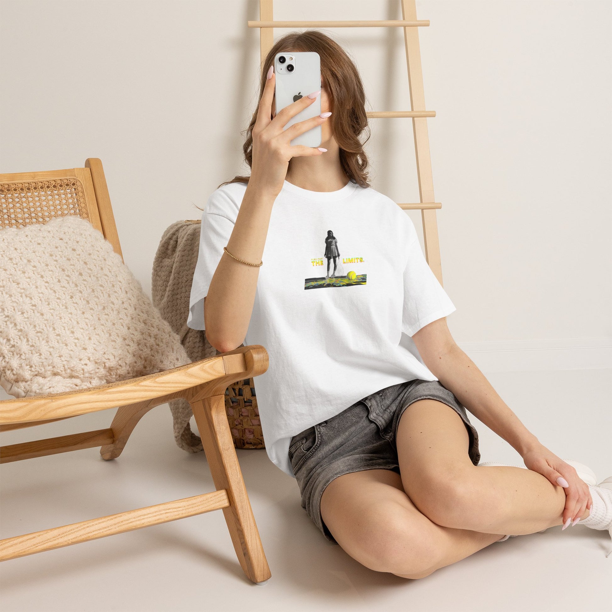 Tennis Graphic T-Shirt Women T-Shirt %100 Cotton