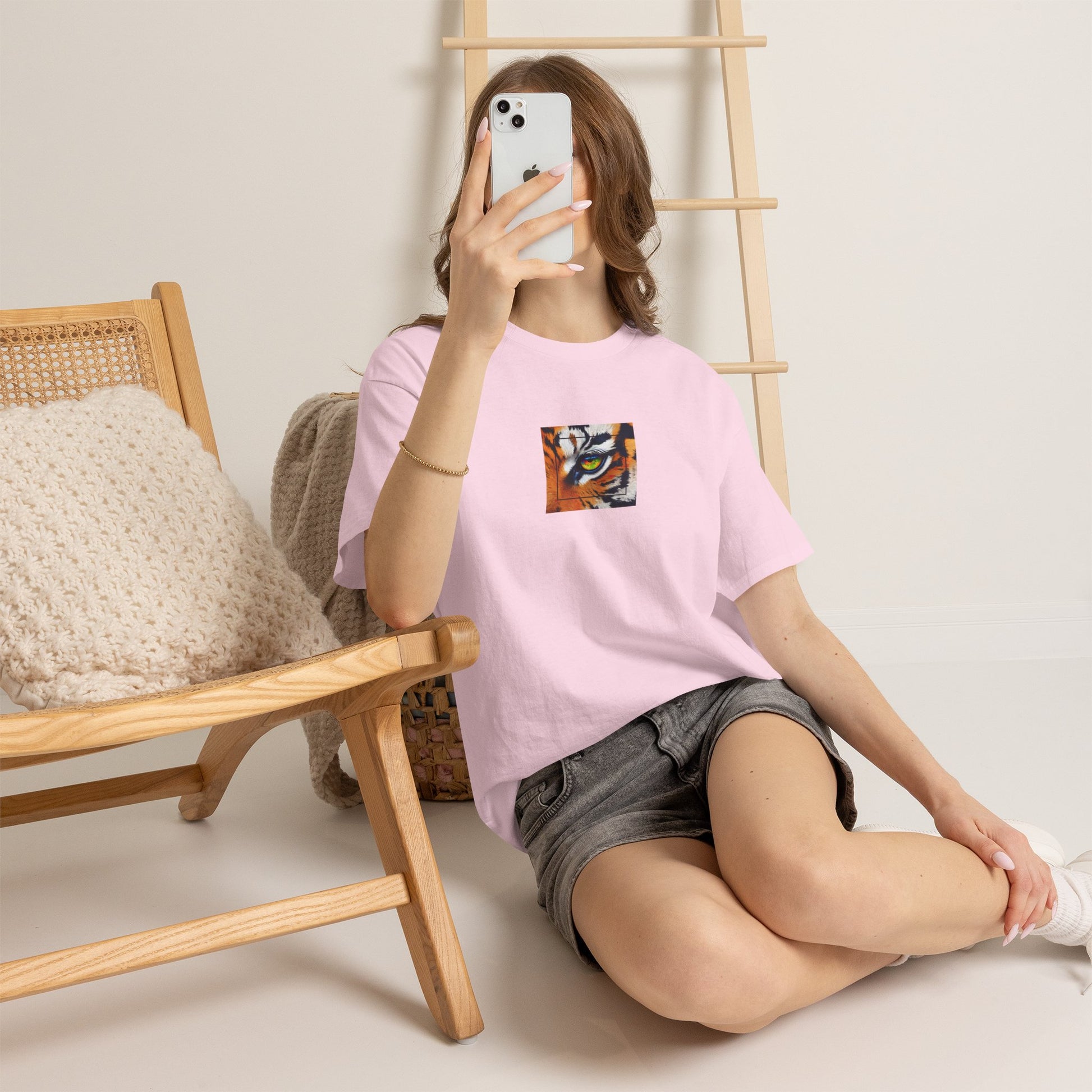 Leopard Graphic T-Shirt Men-Women T-Shirt %100 Cotton