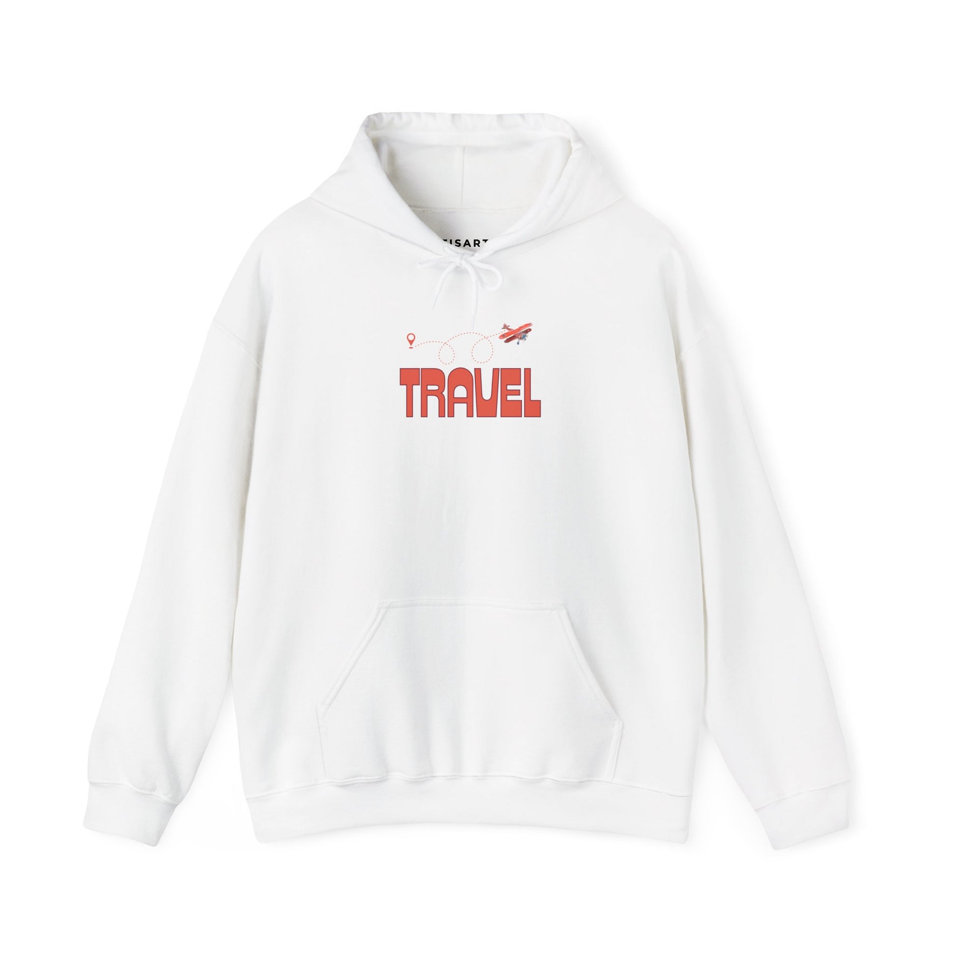 Travel Graphic Hoodie,Premium Unisex Heavy Blend Pullover