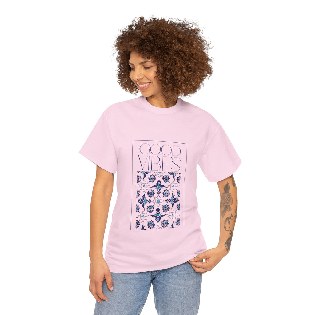 Good Vibes Women  100% Cotton T-Shirt