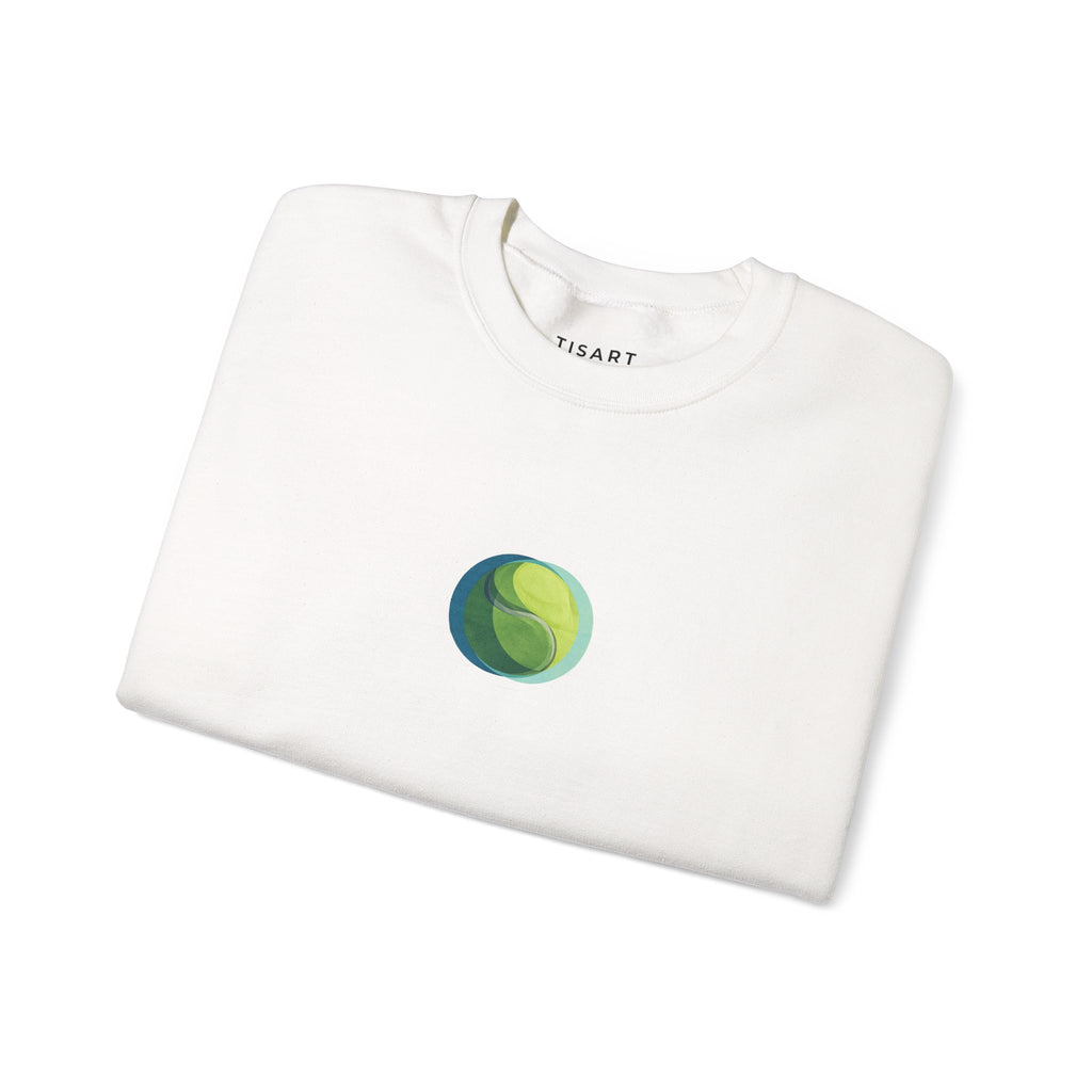 Tennis Ball Graphic Sweatshirt – Premium Unisex Heavy Blend Crewneck