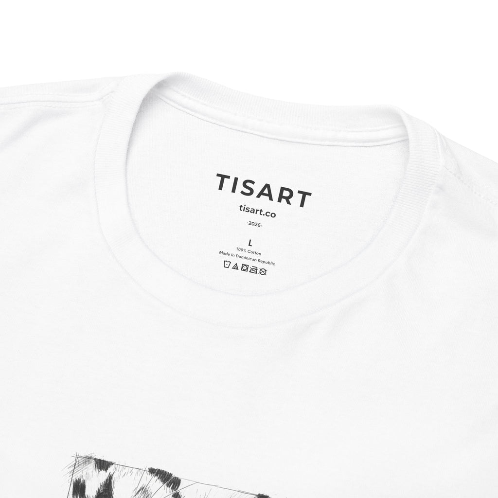 Leopard Graphic Men-Women 100% Cotton T-Shirt