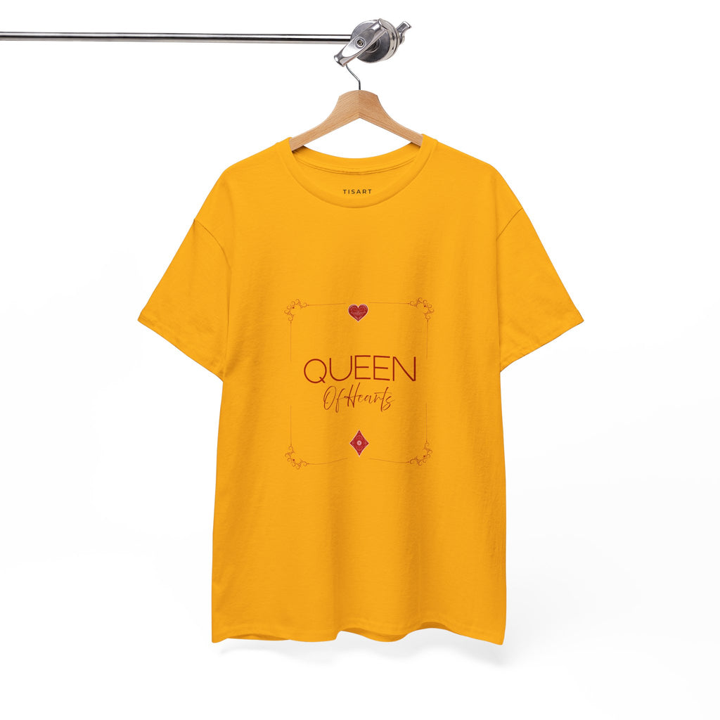 Queen of Hearts T-Shirt - Women T-Shirt - 100% Cotton