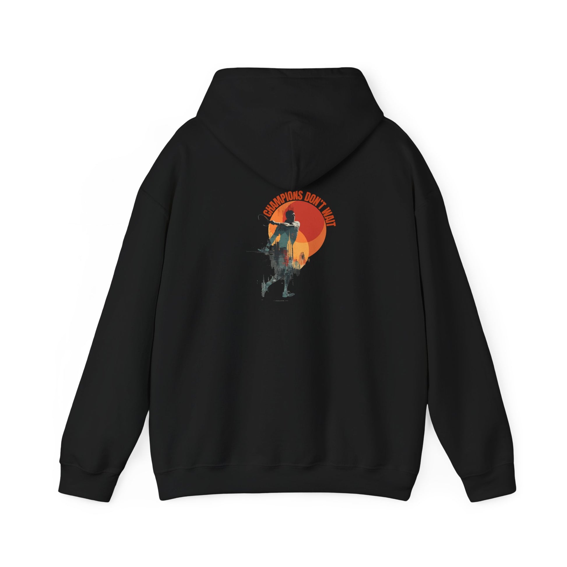 Tennis Sun Graphic Hoodie ,Premium Unisex Heavy Blend Pullover