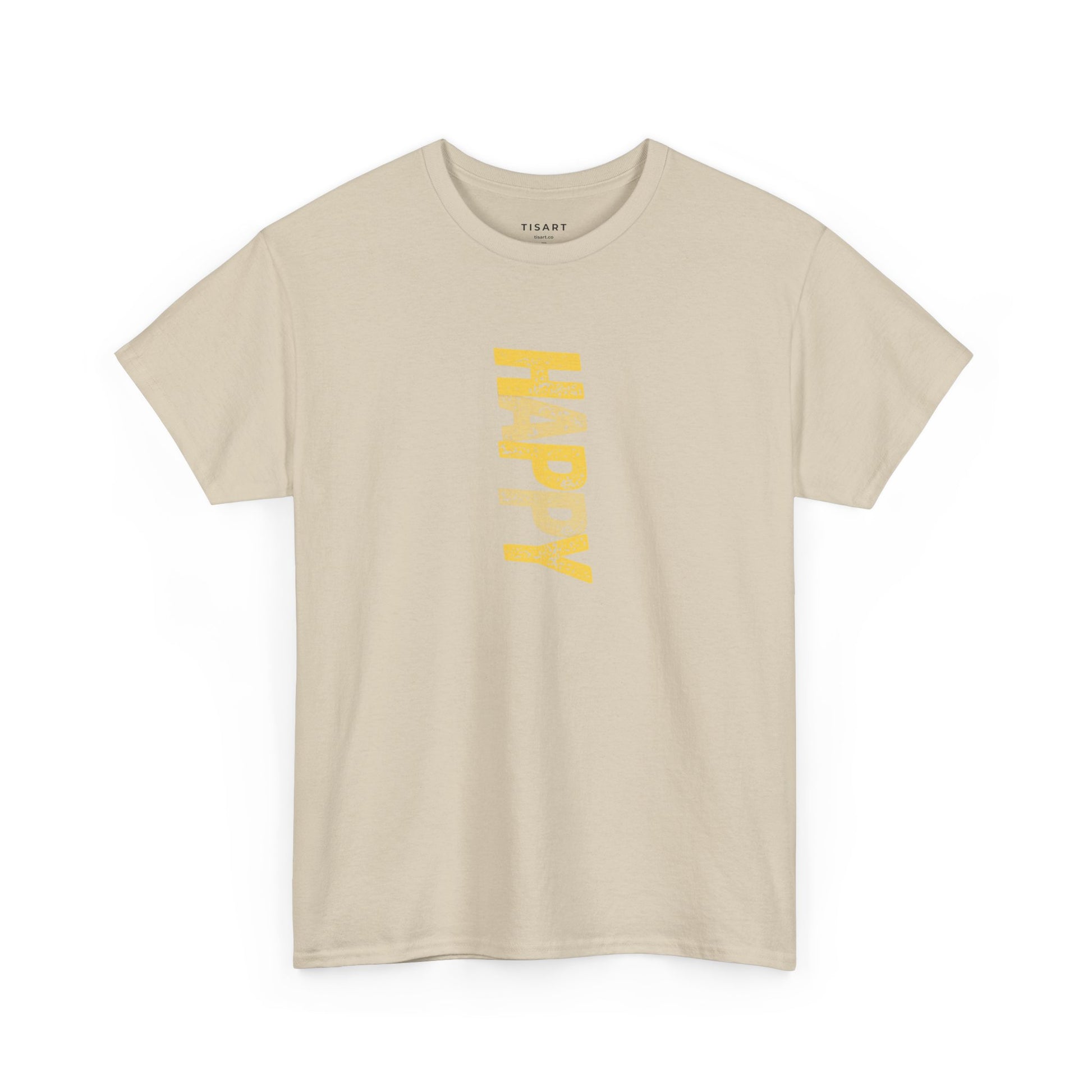 Happy T-Shirt - Men-Women T-Shirt - 100% Cotton