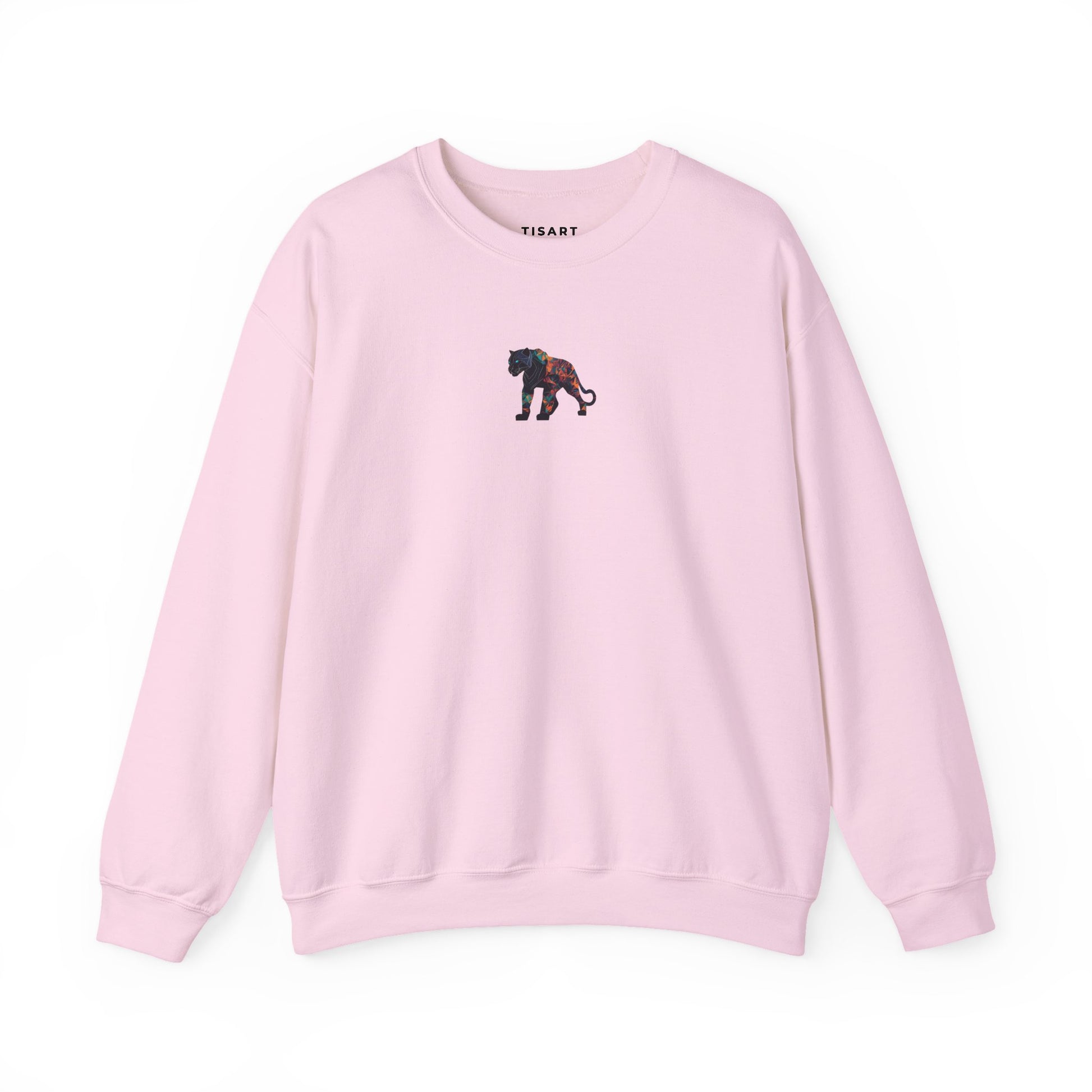 Leopard Geometric Graphic Sweatshirt,Premium Unisex Heavy Blend Crewneck