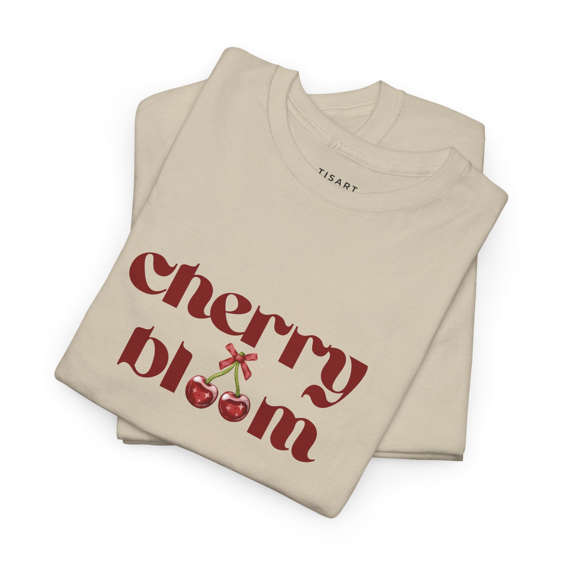 Cherry Bloom T-Shirt - Women T-Shirt - 100% Cotton