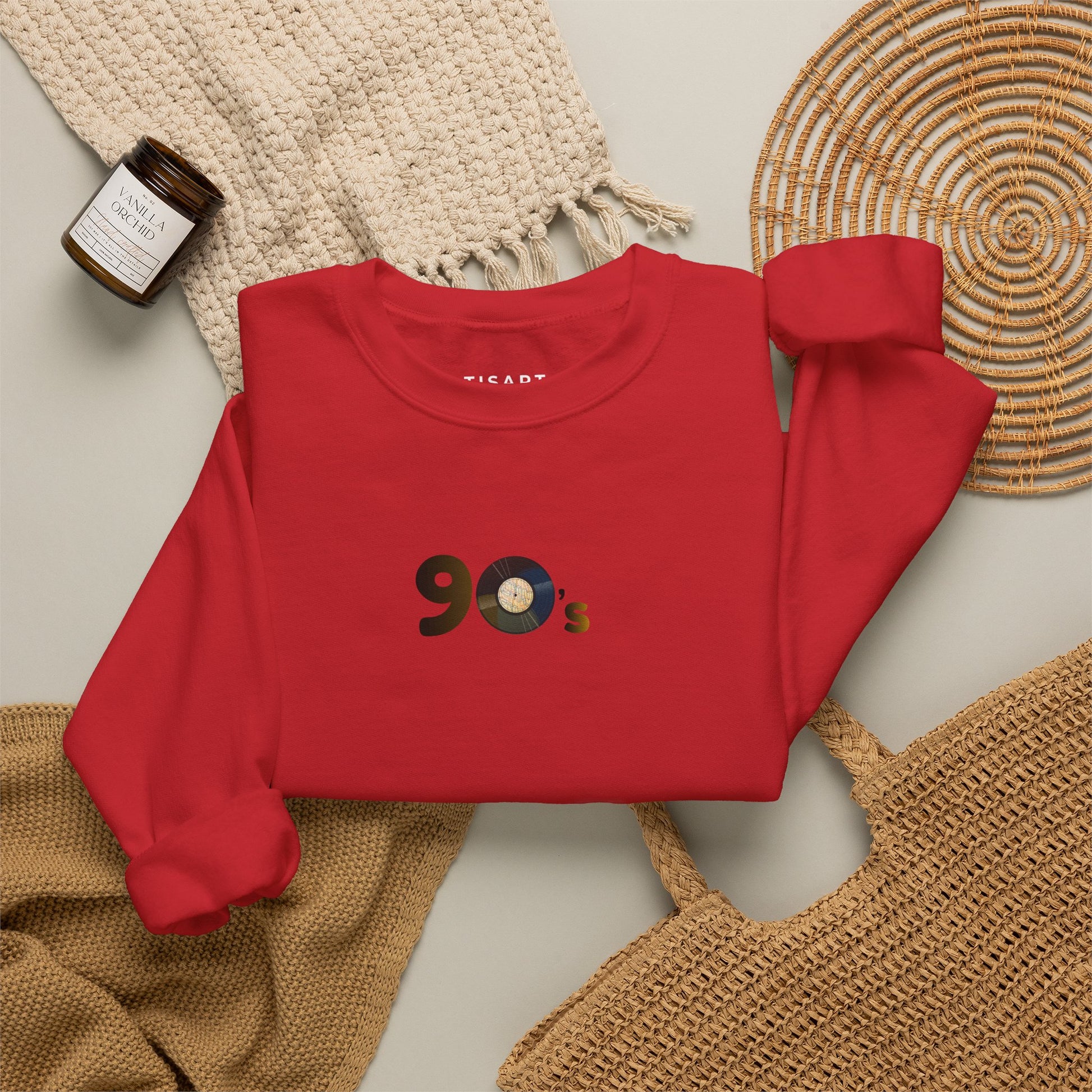 90's Graphic Sweatshirt ,Premium Unisex Heavy Blend Crewneck