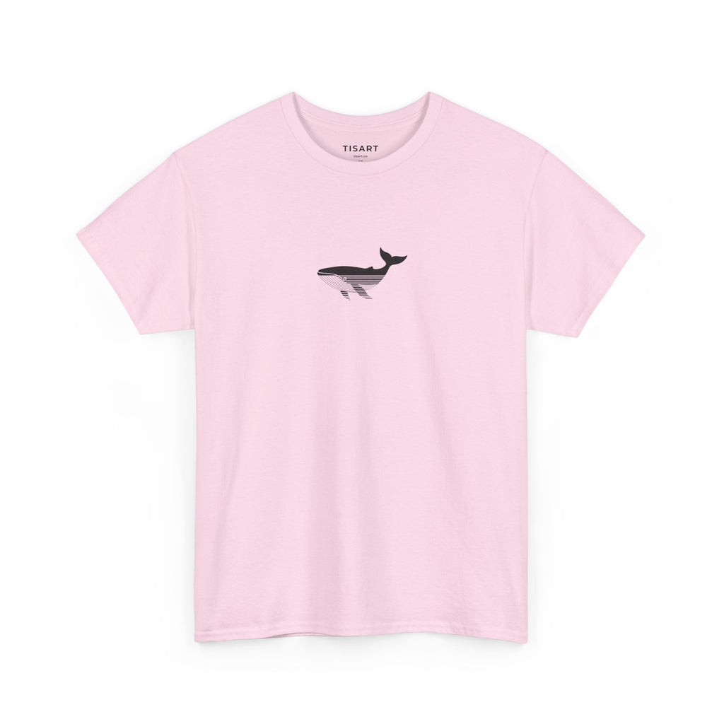 Whale Graphic Men-Women 100% Cotton T-Shirt
