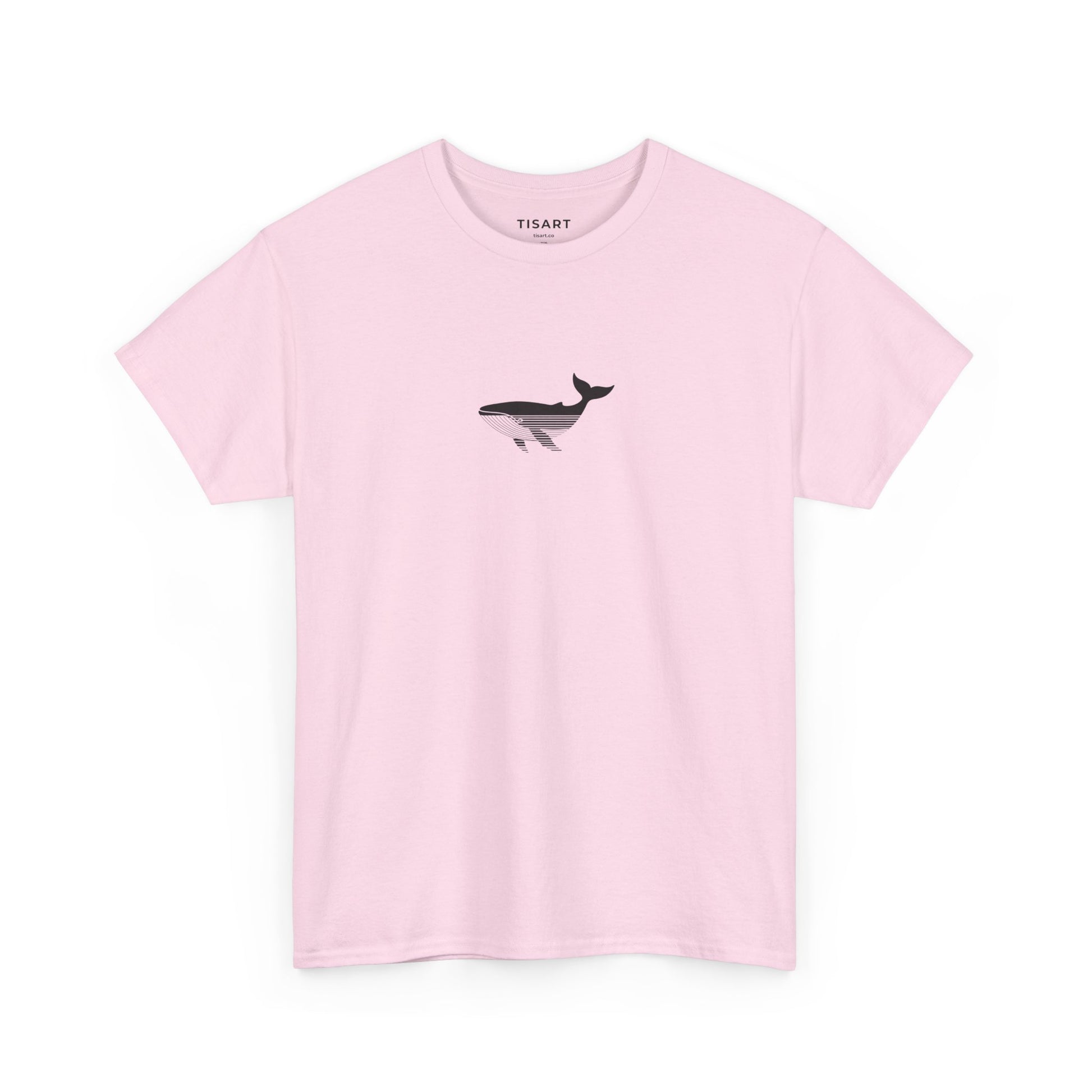 Whale Graphic Men-Women 100% Cotton T-Shirt