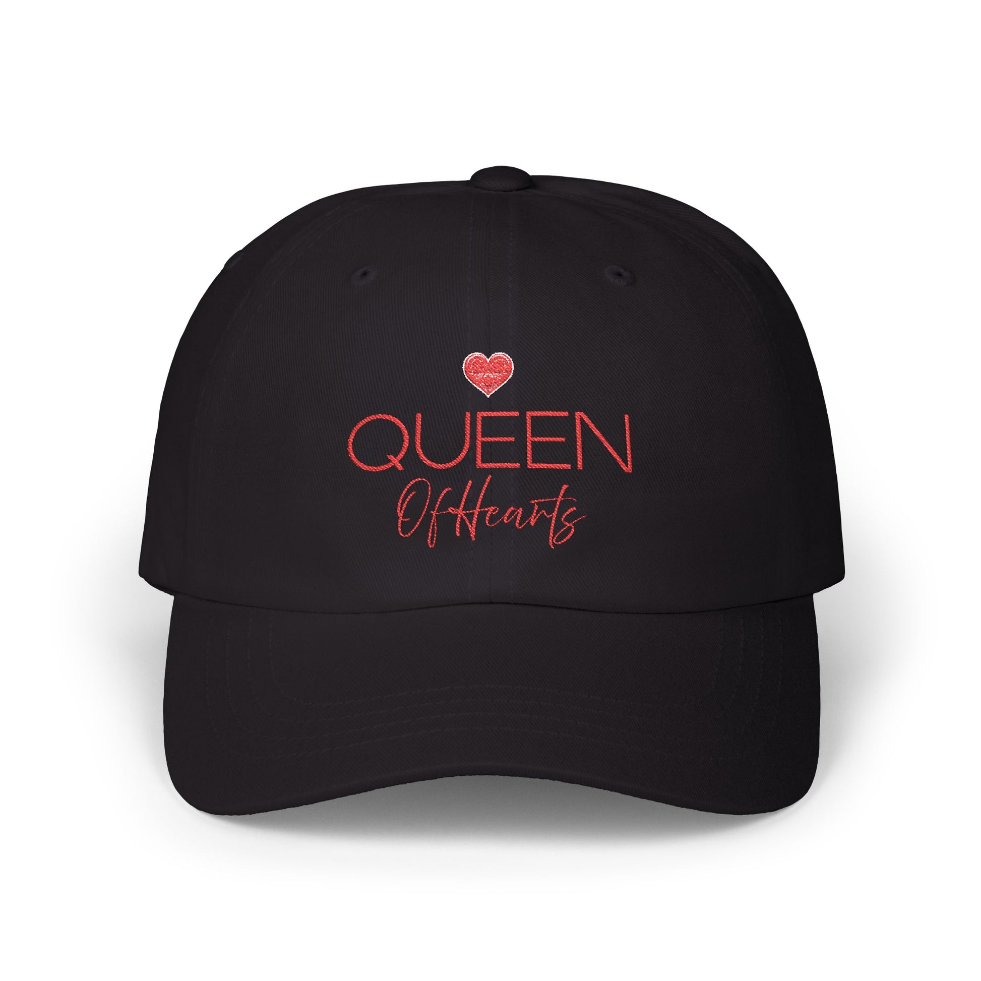 Queen of Hearts Hat - Unisex Vintage Hat - 100% Cotton