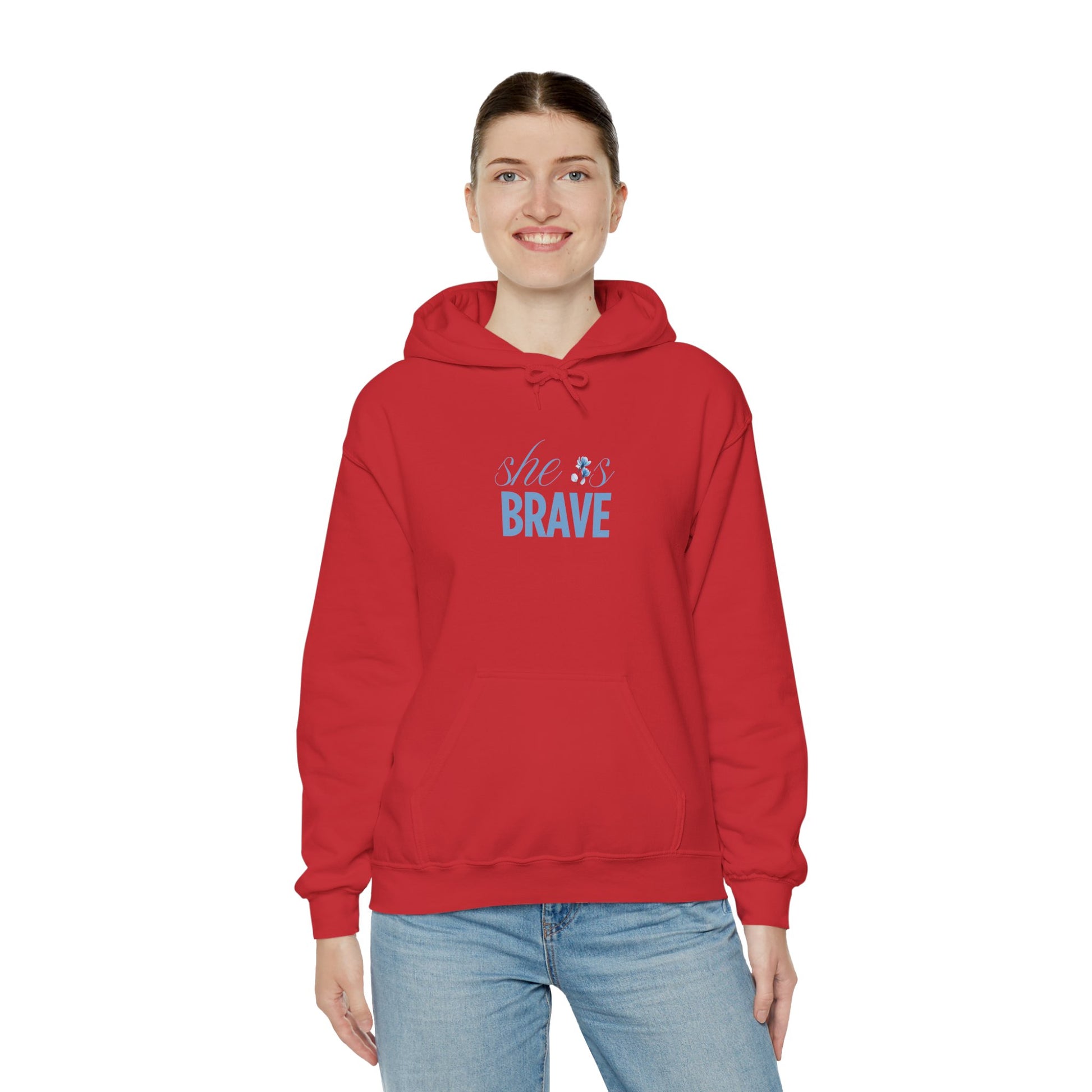 She is Brave Graphic Hoodie