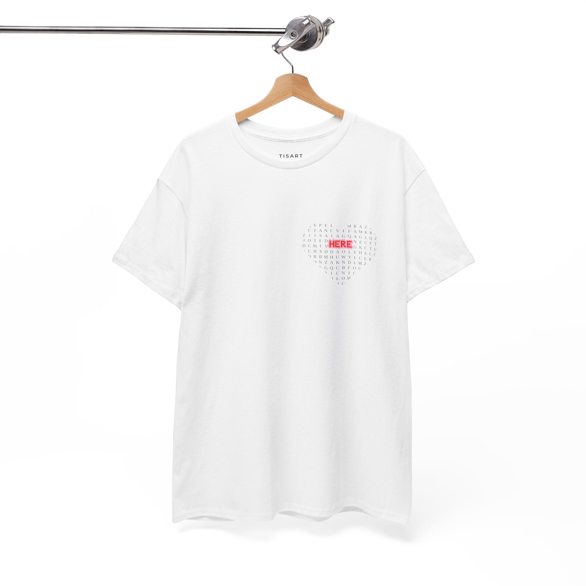 Here is Puzzle T-Shirt - Men-Women T-Shirt - 100% Cotton