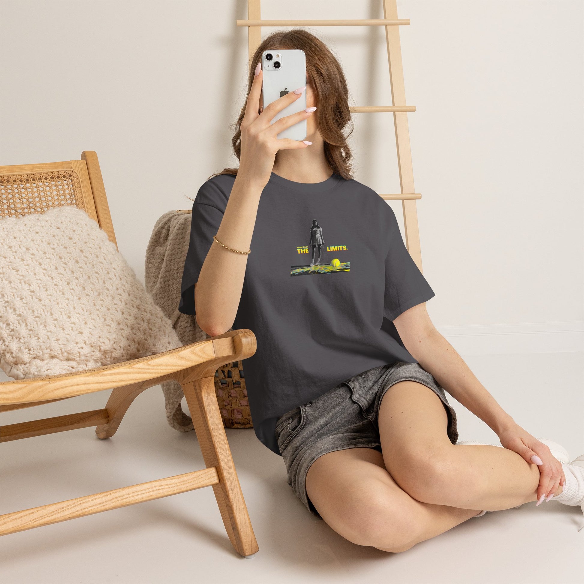Tennis Graphic T-Shirt Women T-Shirt %100 Cotton