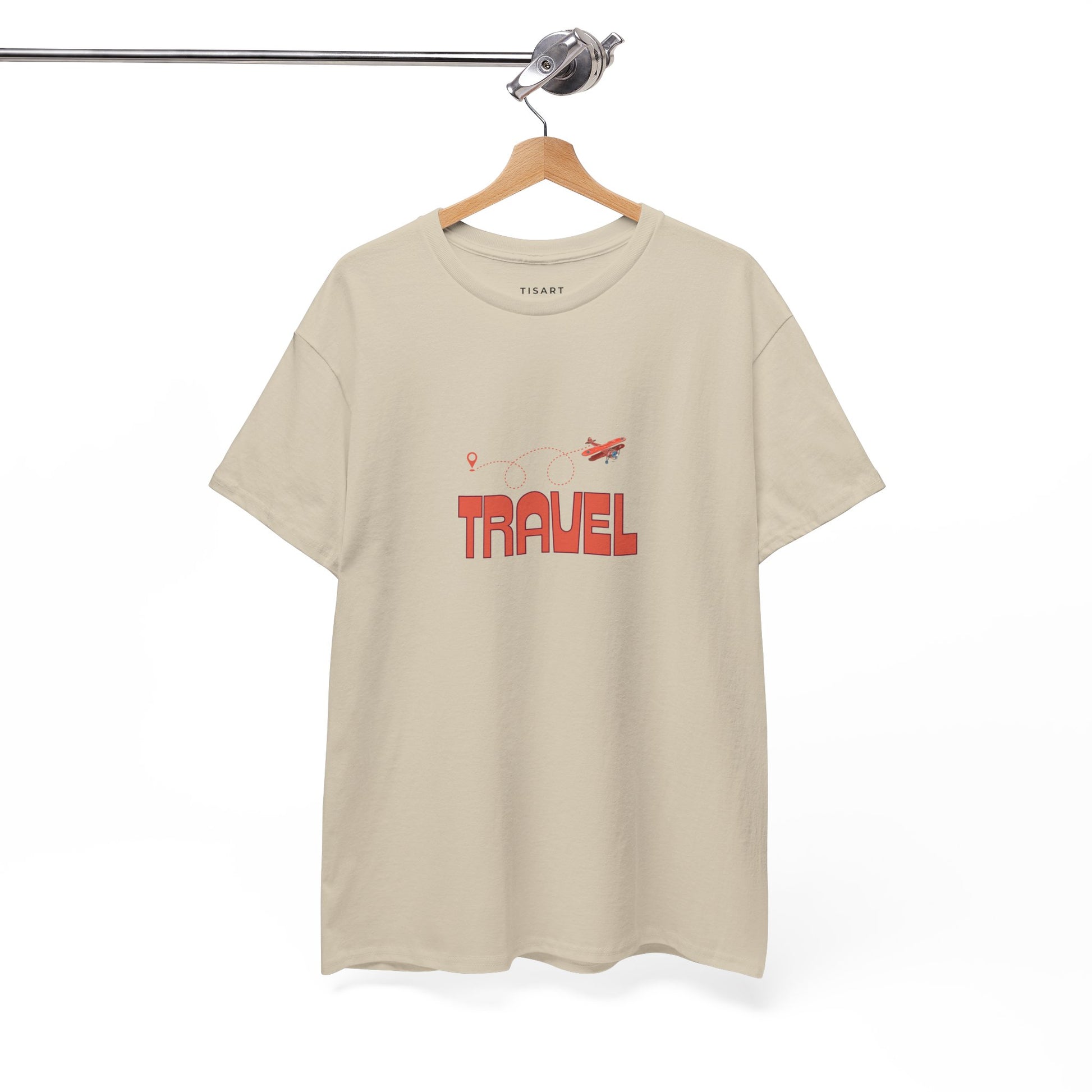 Travel T-Shirt - Men-Women T-Shirt - 100% Cotton