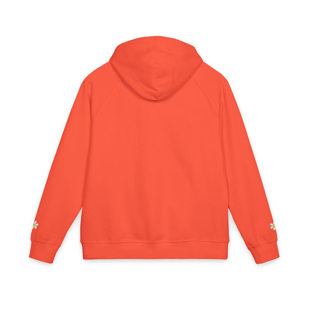 Take it Easy Hoodie Raglan Hoodie with Embroidery Details