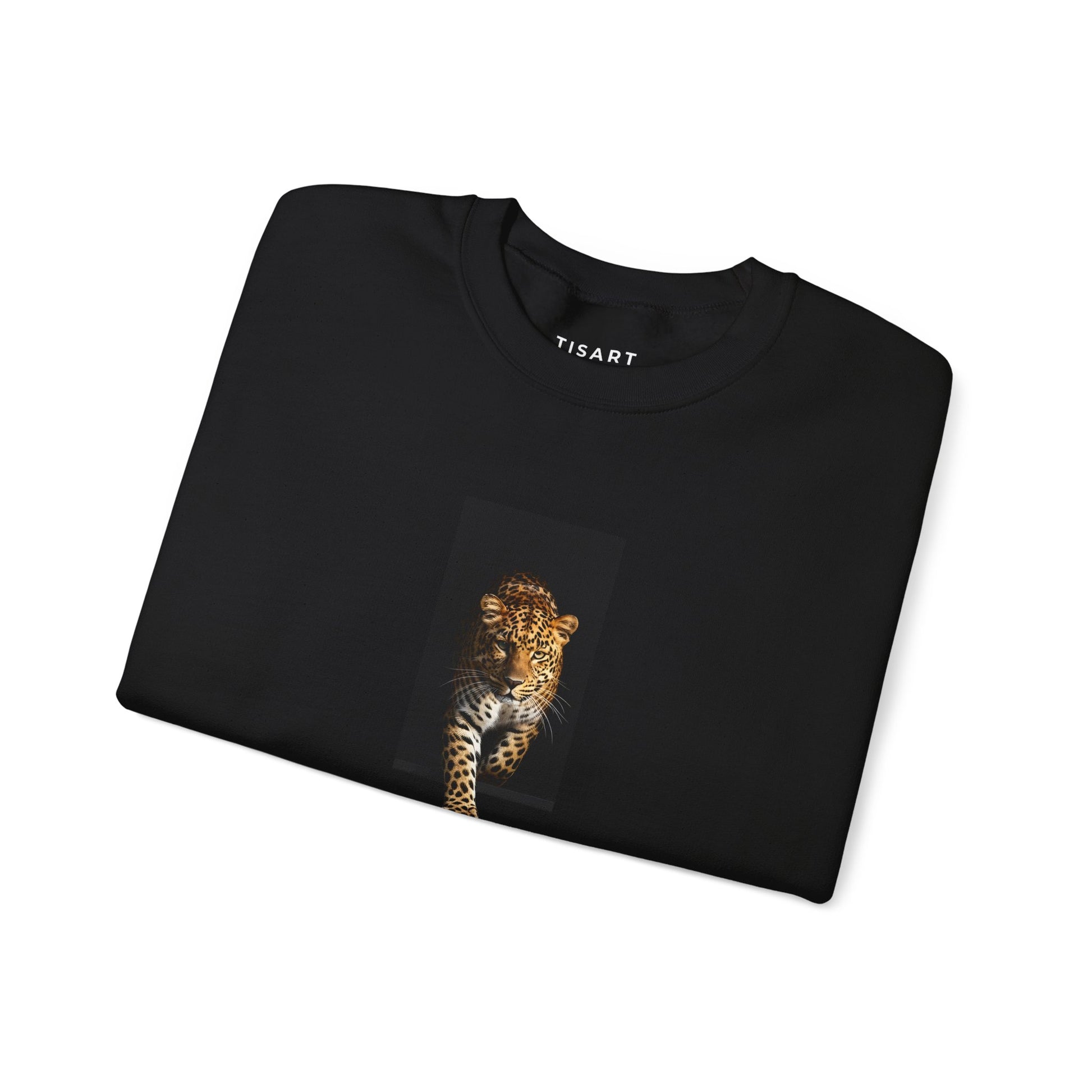 Leopard Graphic Sweatshirt – Premium Unisex Heavy Blend Crewneck