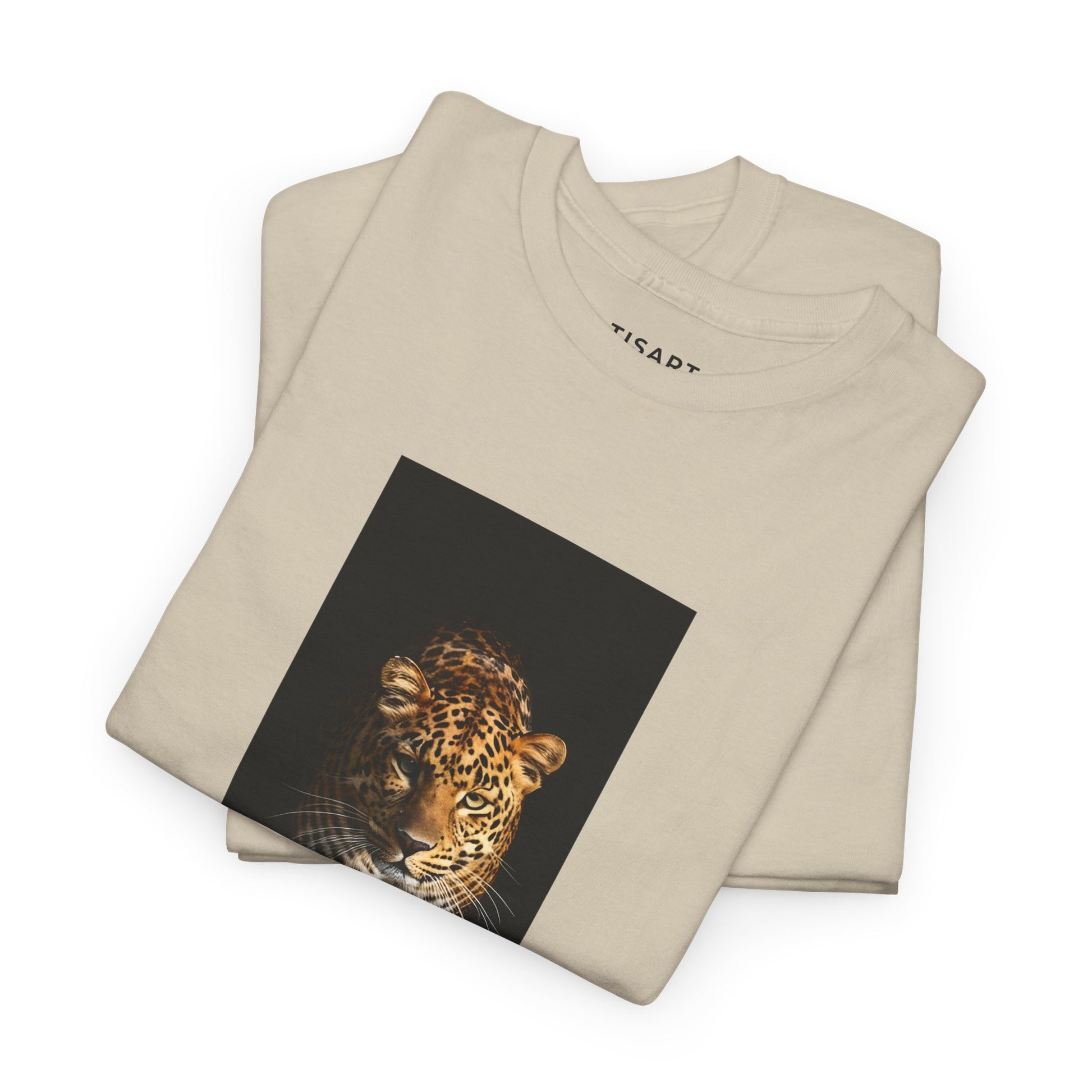 Leopard Graphic Men-Women 100% Cotton T-Shirt