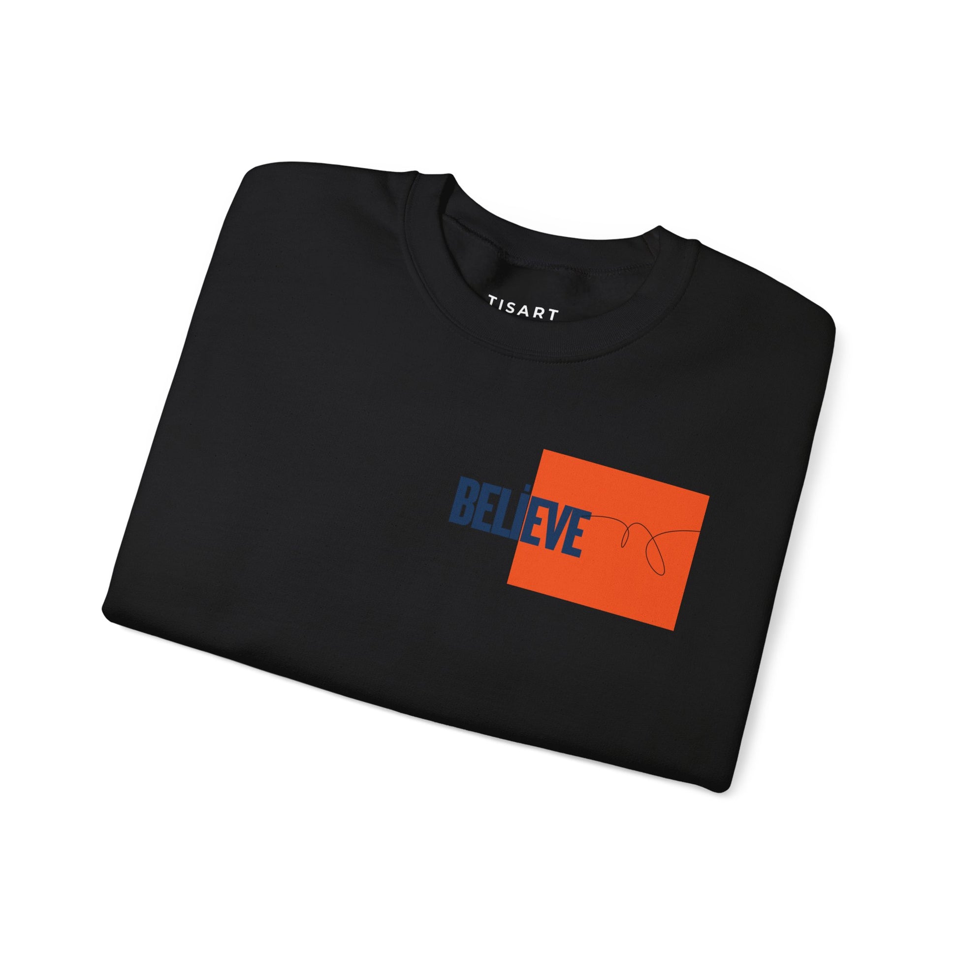 Believe Graphic Sweatshirt ,Premium Unisex Heavy Blend Pullover