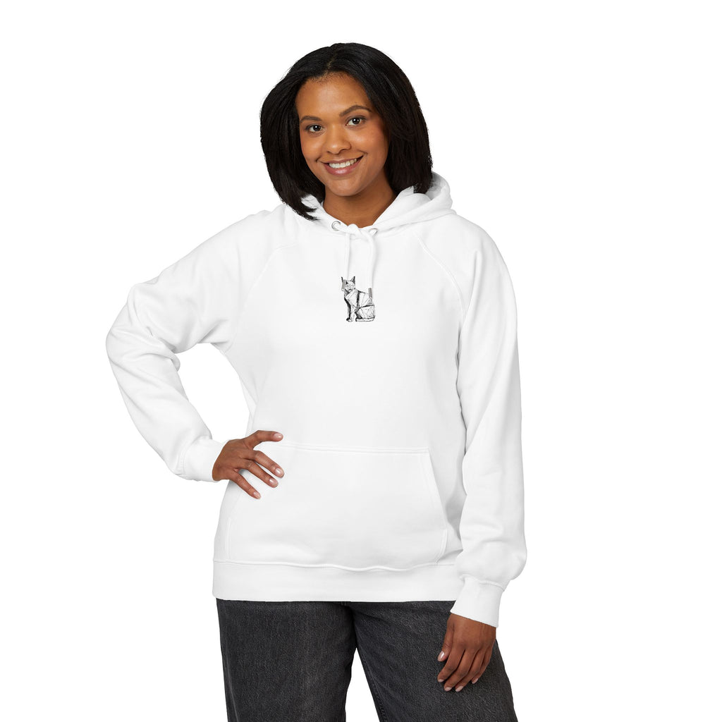 Men-Women Eco Raglan Hoodie (Embroidery)