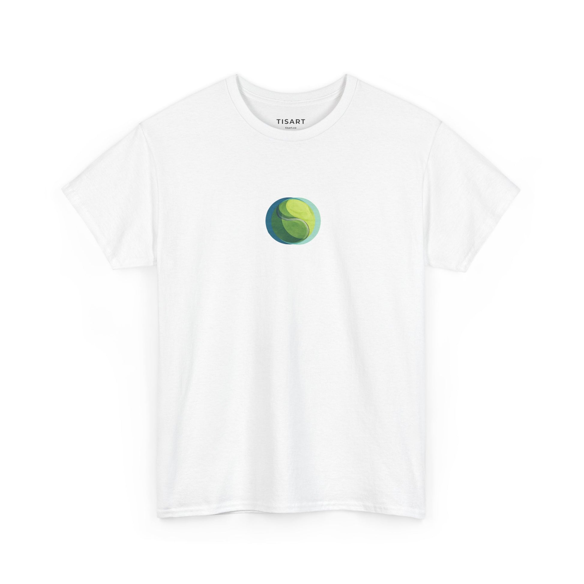 Tennis Ball Graphic T-Shirt Men-Women T-Shirt %100 Cotton