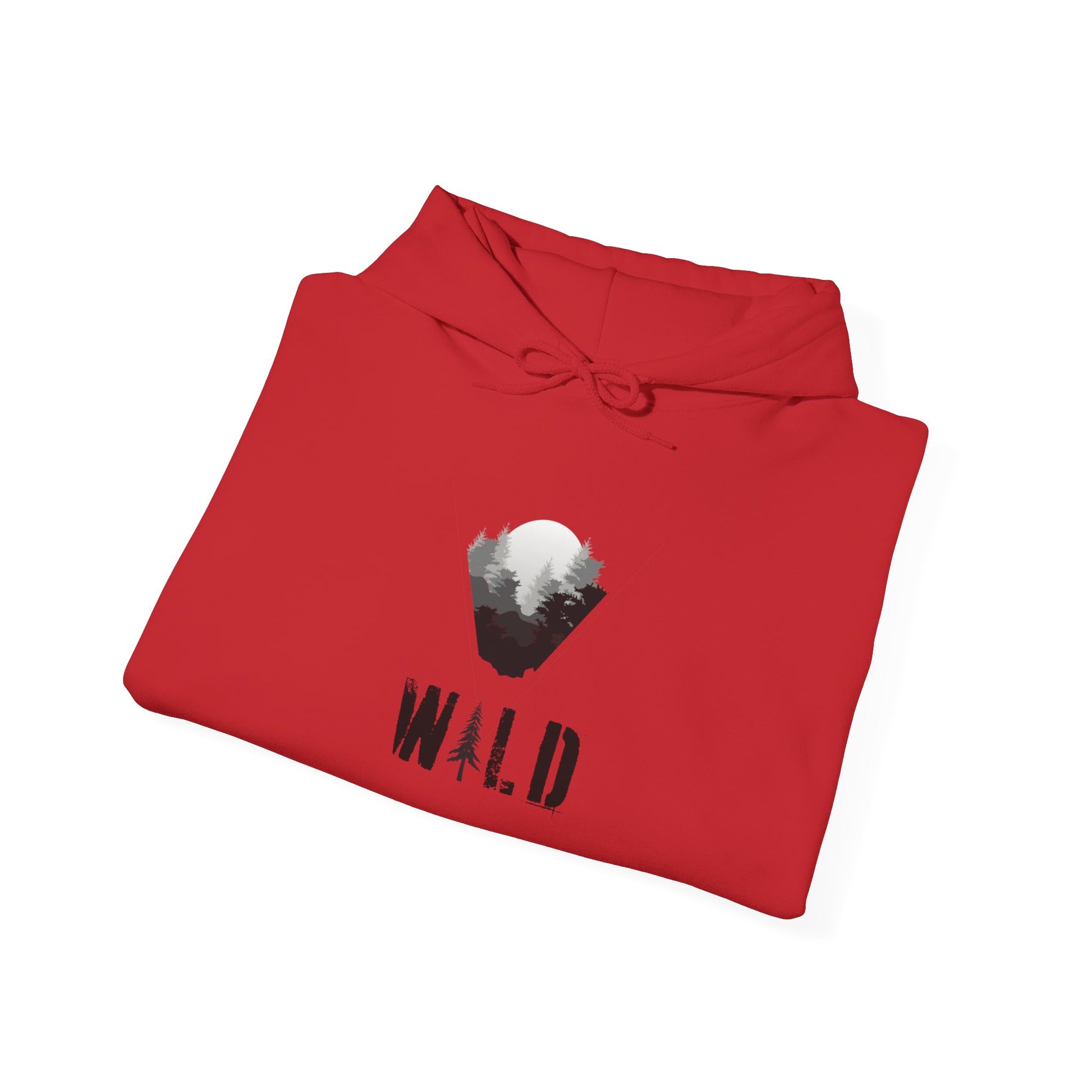 Wild Graphic Hoodie, Premium Heavy Blend Streetwear Hoodie