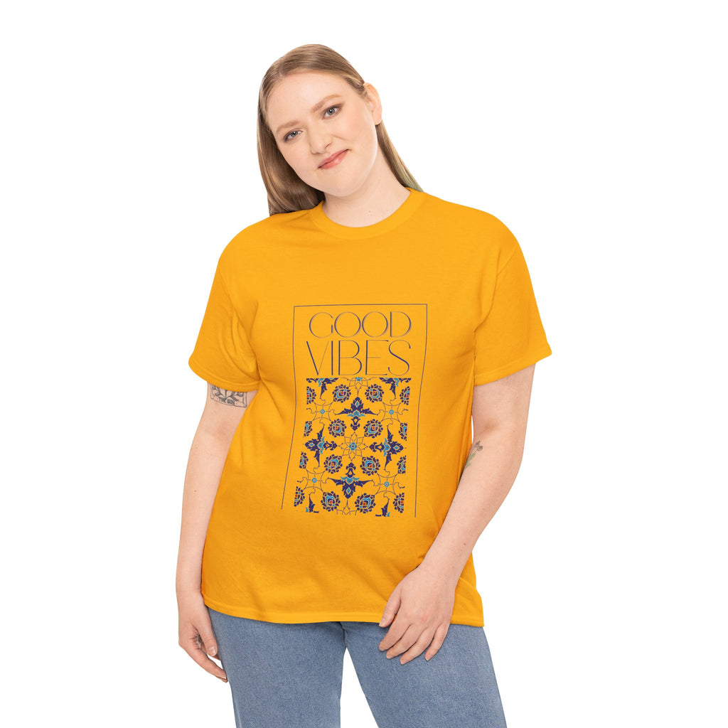 Good Vibes Women  100% Cotton T-Shirt