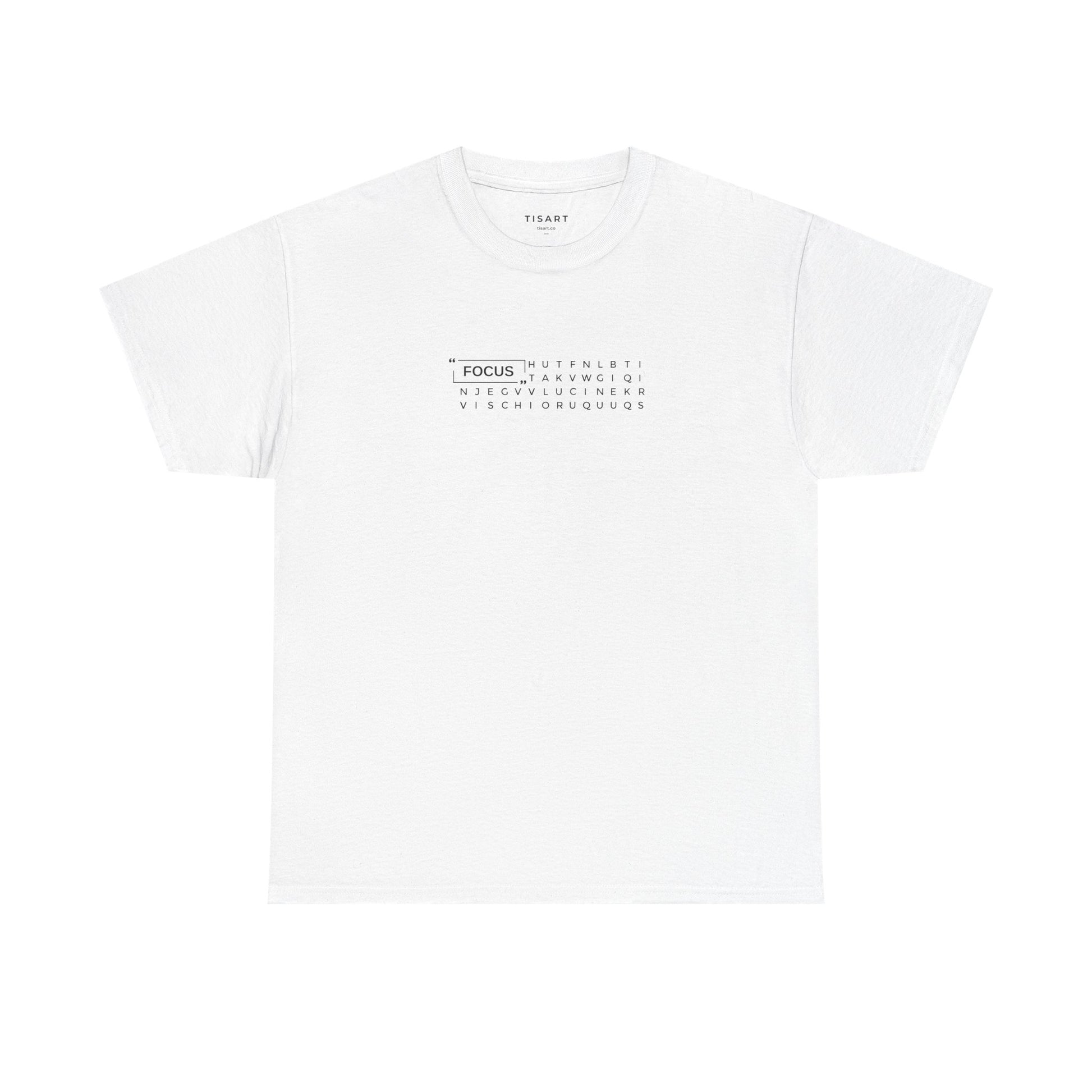 Focus T-Shirt - Men-Women T-Shirt - 100% Cotton