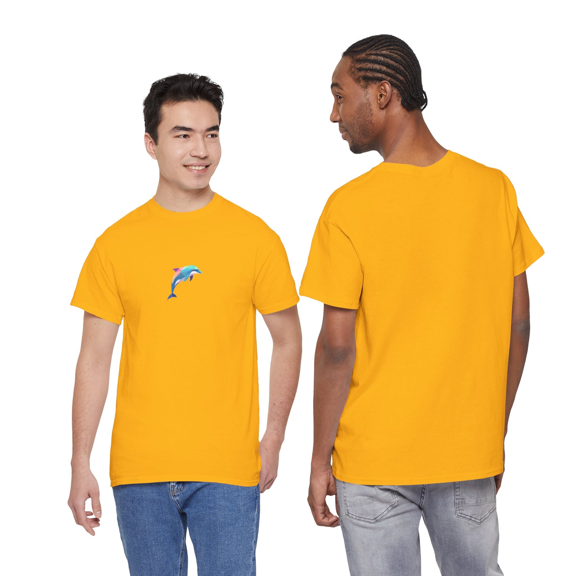 Dolphin Graphic Men-Women  100% Cotton T-Shirt