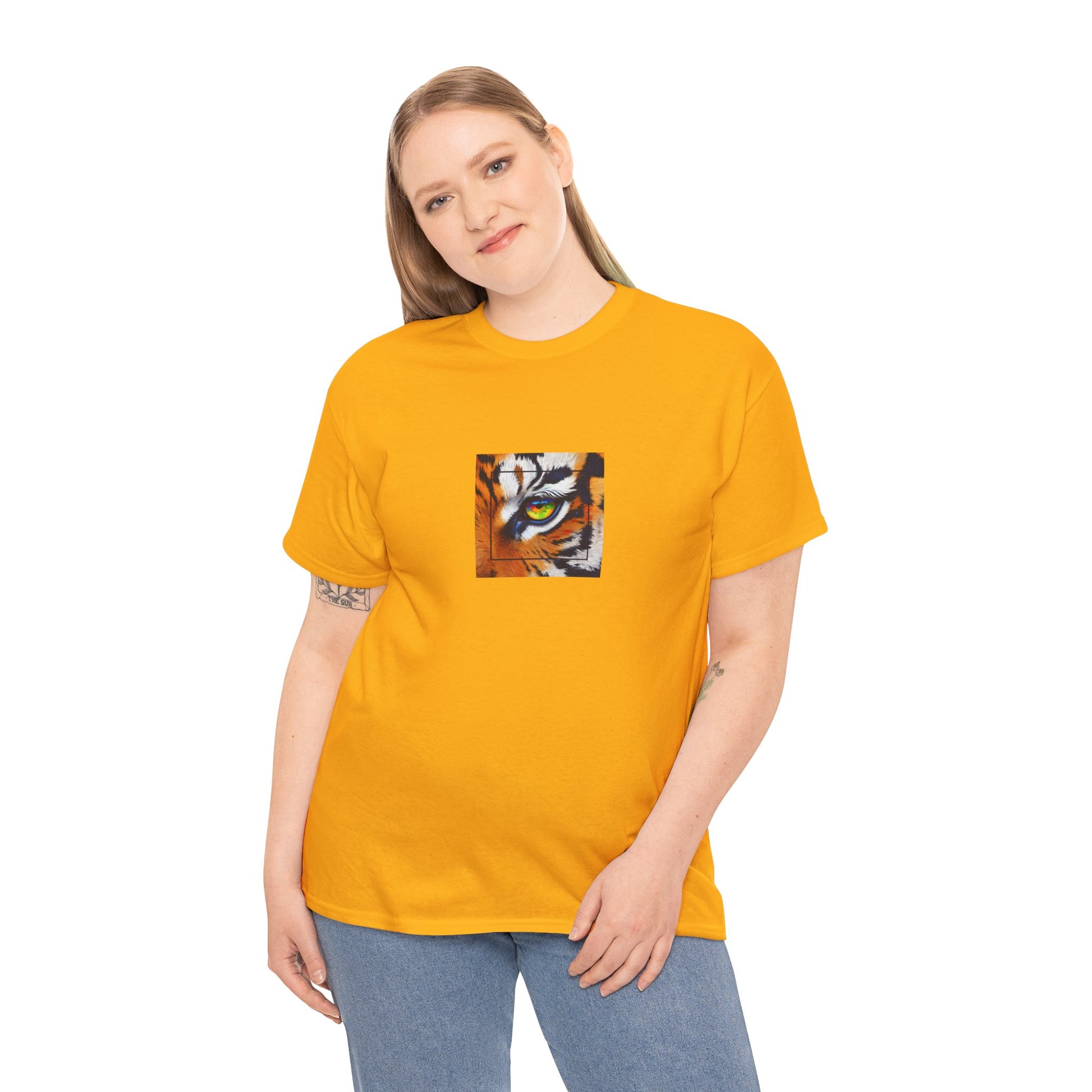 Leopard Graphic T-Shirt Men-Women T-Shirt %100 Cotton
