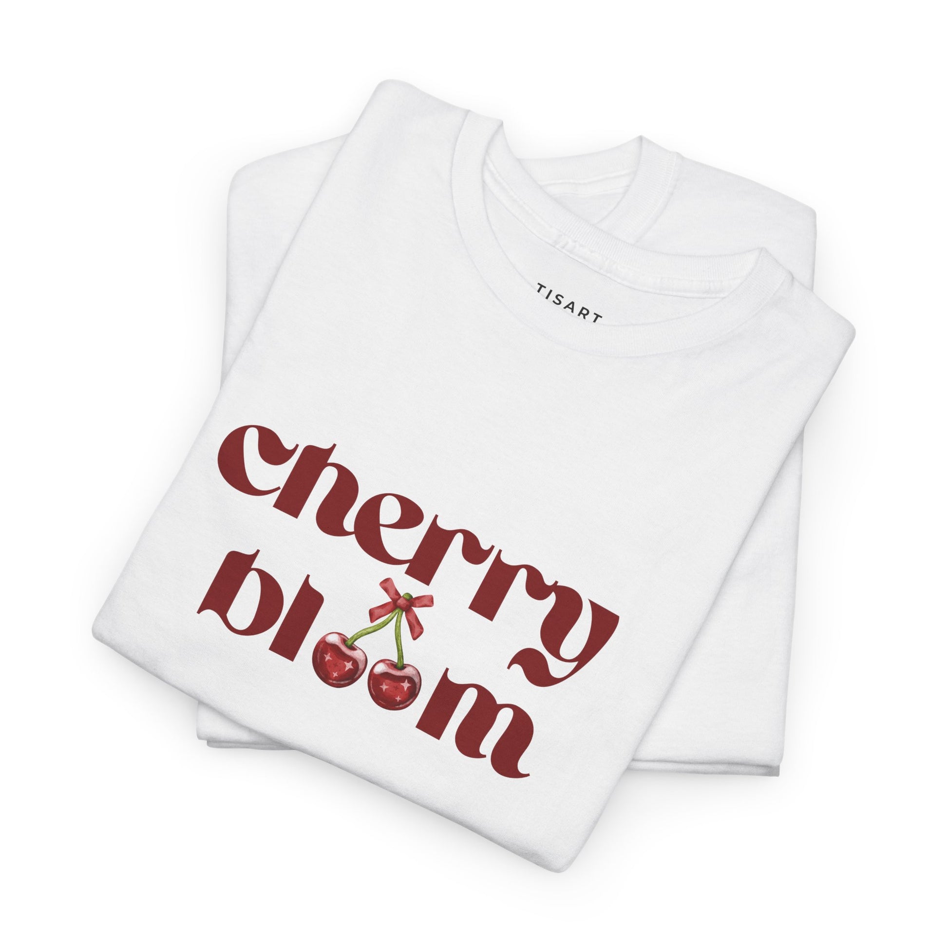 Cherry Bloom T-Shirt - Women T-Shirt - 100% Cotton