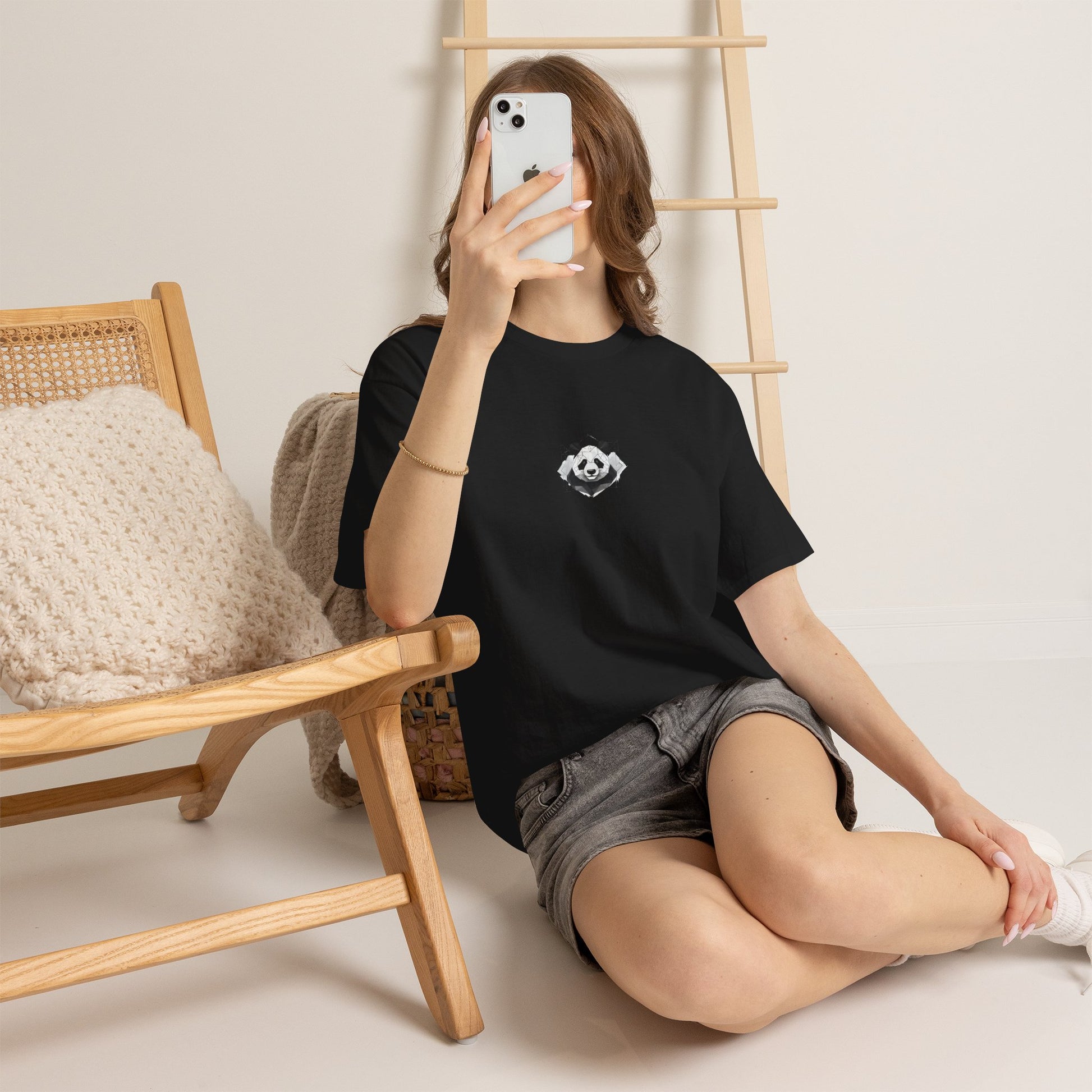 Panda Graphic Men-Women 100% Cotton T-Shirt
