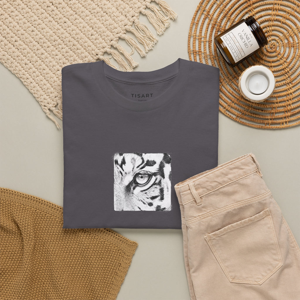 Leopard Graphic Men-Women 100% Cotton T-Shirt