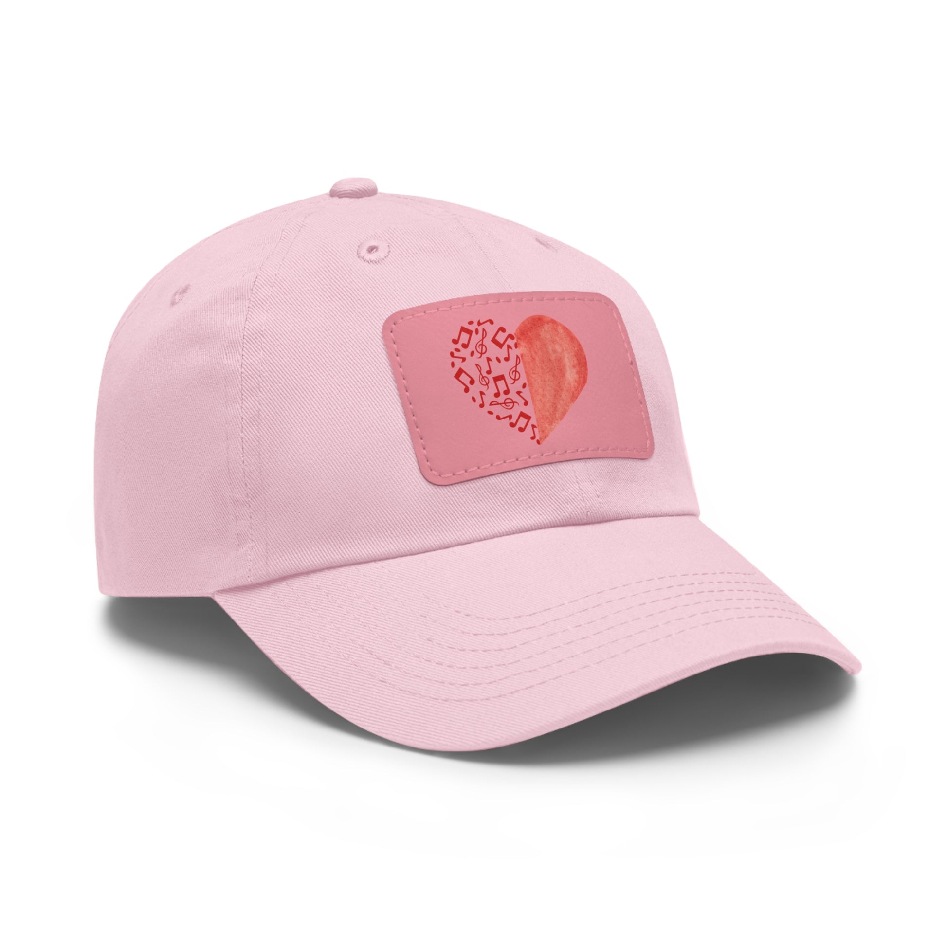 Musical Note Chino Twill Women Hat - Casual Hat with Vintage Buckle
