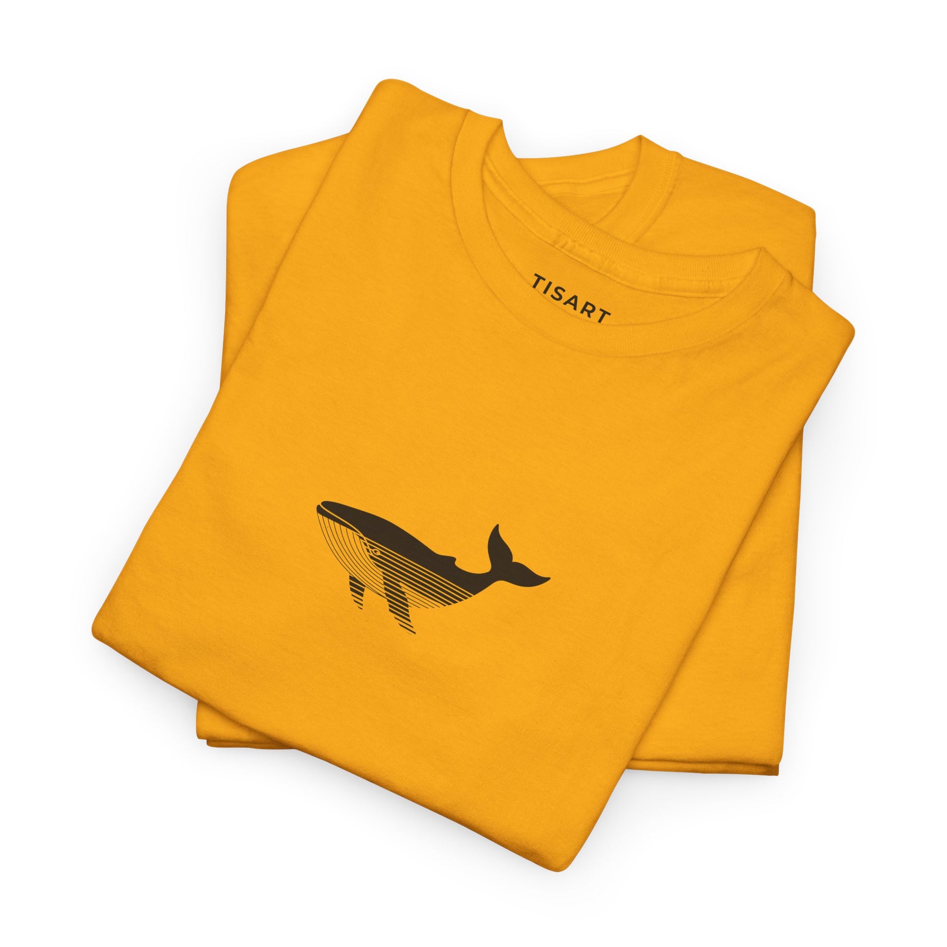 Whale Graphic Men-Women 100% Cotton T-Shirt