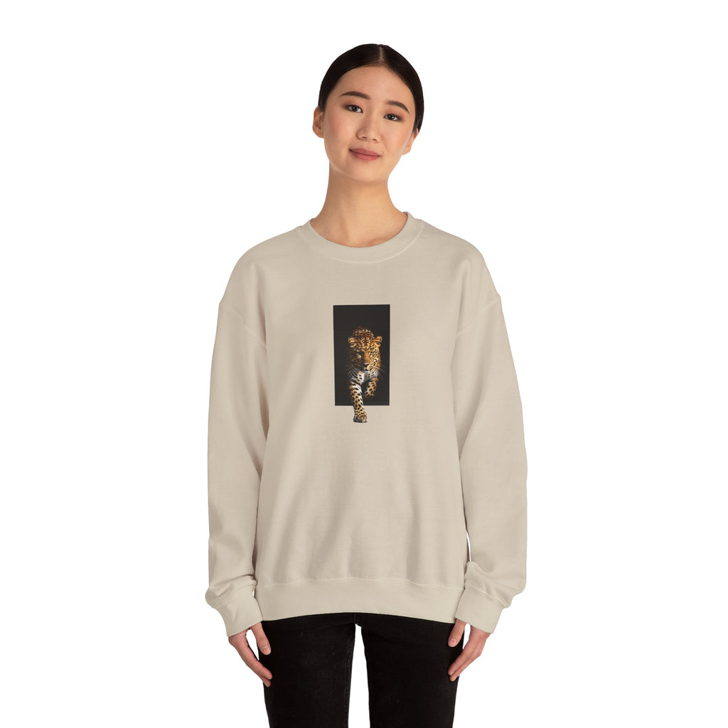 Leopard Graphic Sweatshirt