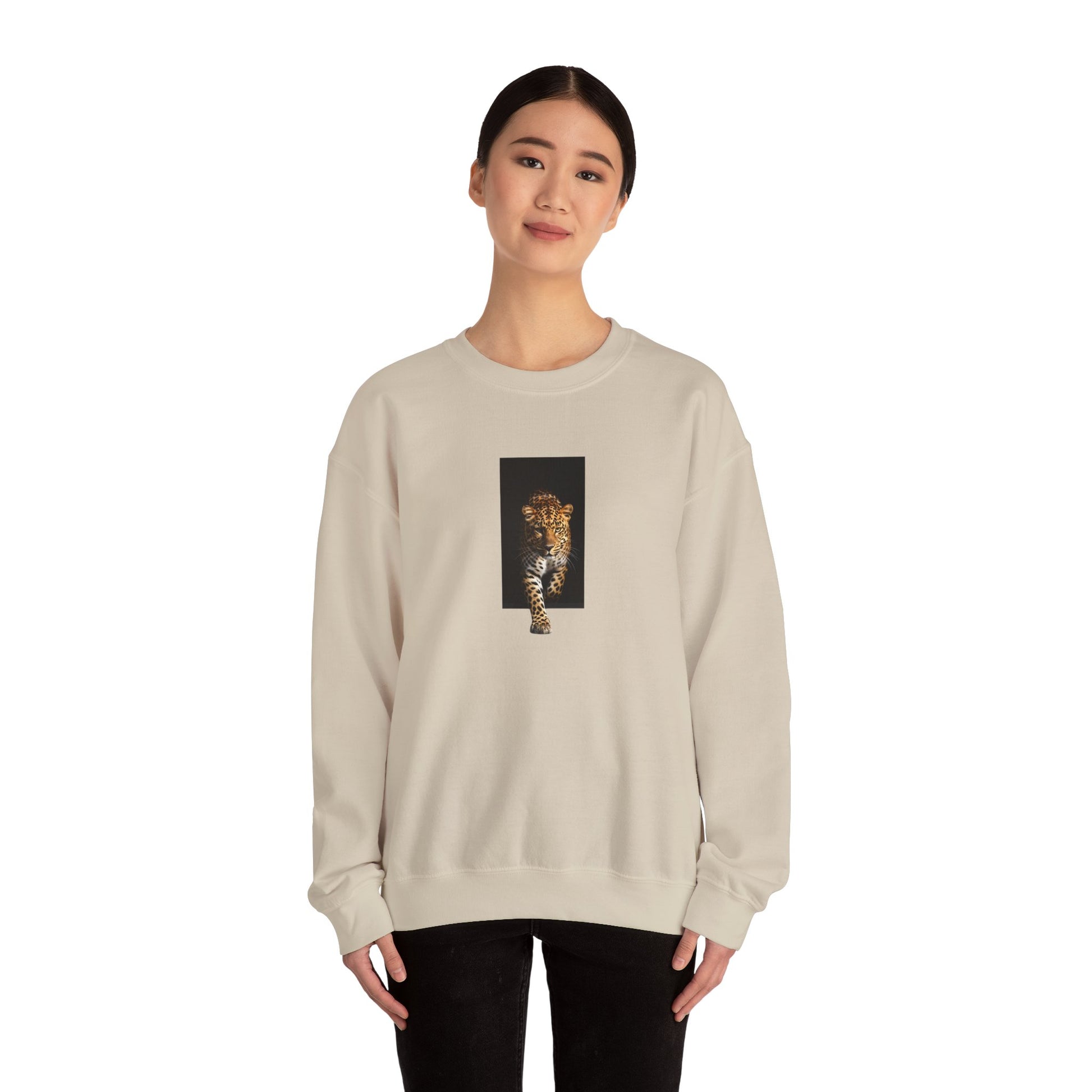 Leopard Graphic Sweatshirt