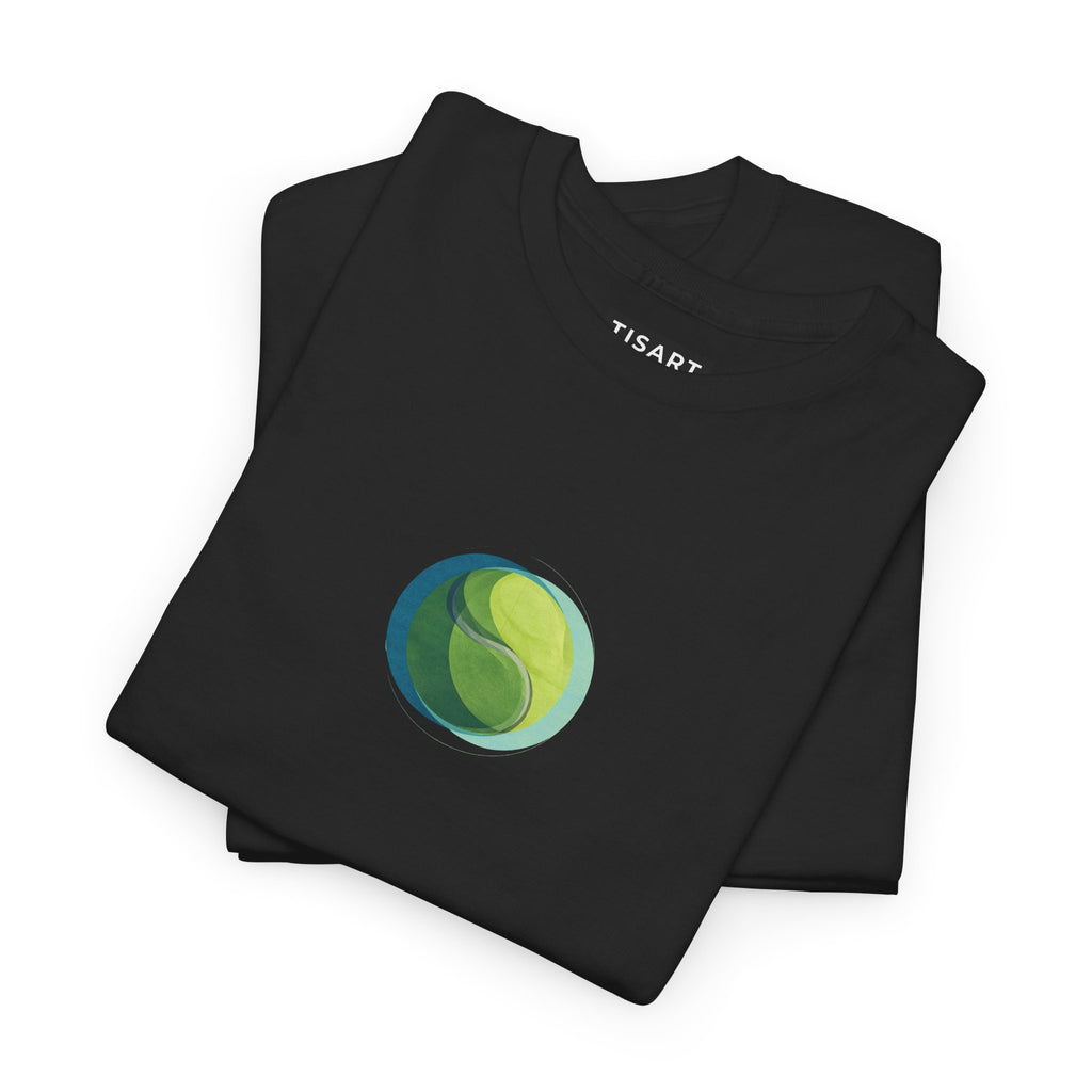 Tennis Ball Graphic T-Shirt Men-Women T-Shirt %100 Cotton