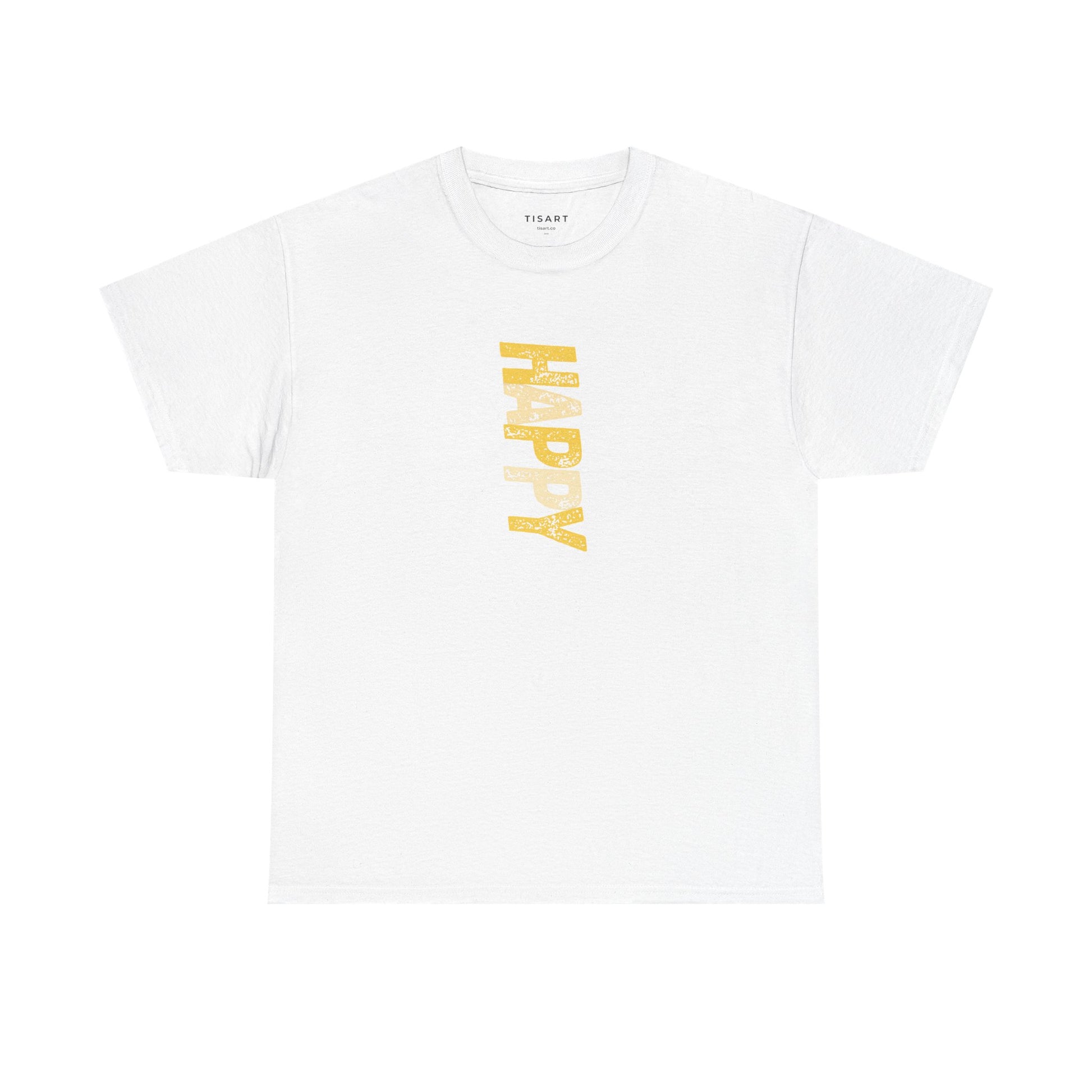 Happy T-Shirt - Men-Women T-Shirt - 100% Cotton