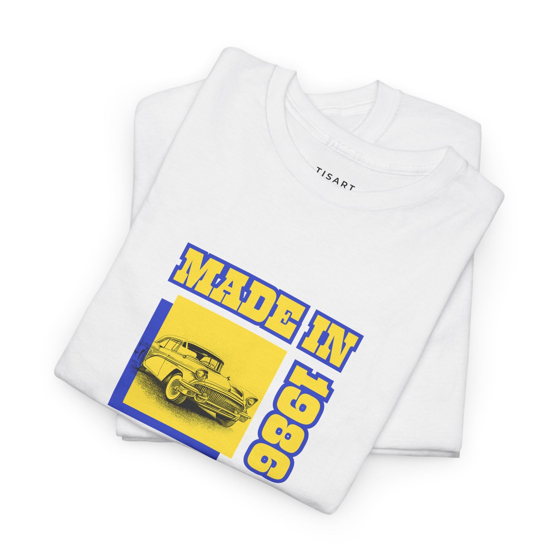 Made in 1986 T-Shirt - Men-Women T-Shirt - 100% Cotton