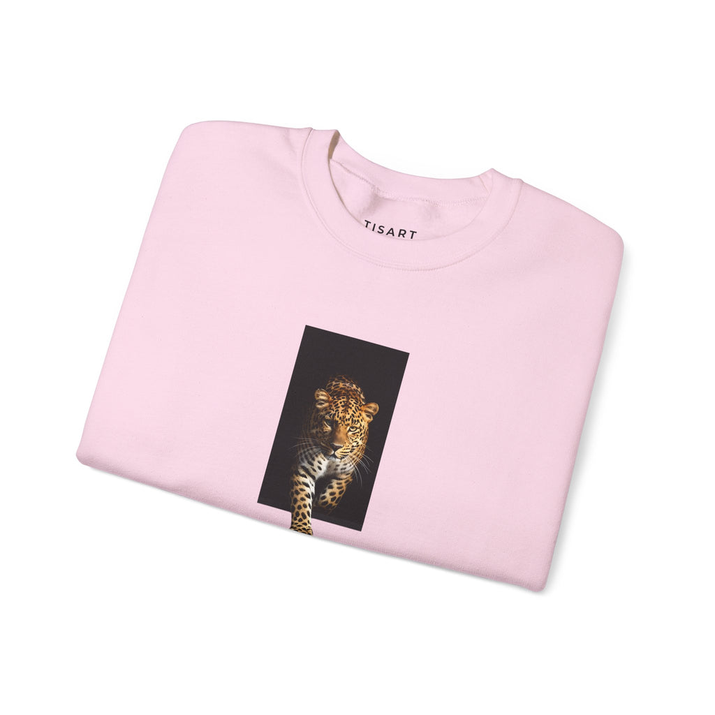 Leopard Graphic Sweatshirt – Premium Unisex Heavy Blend Crewneck
