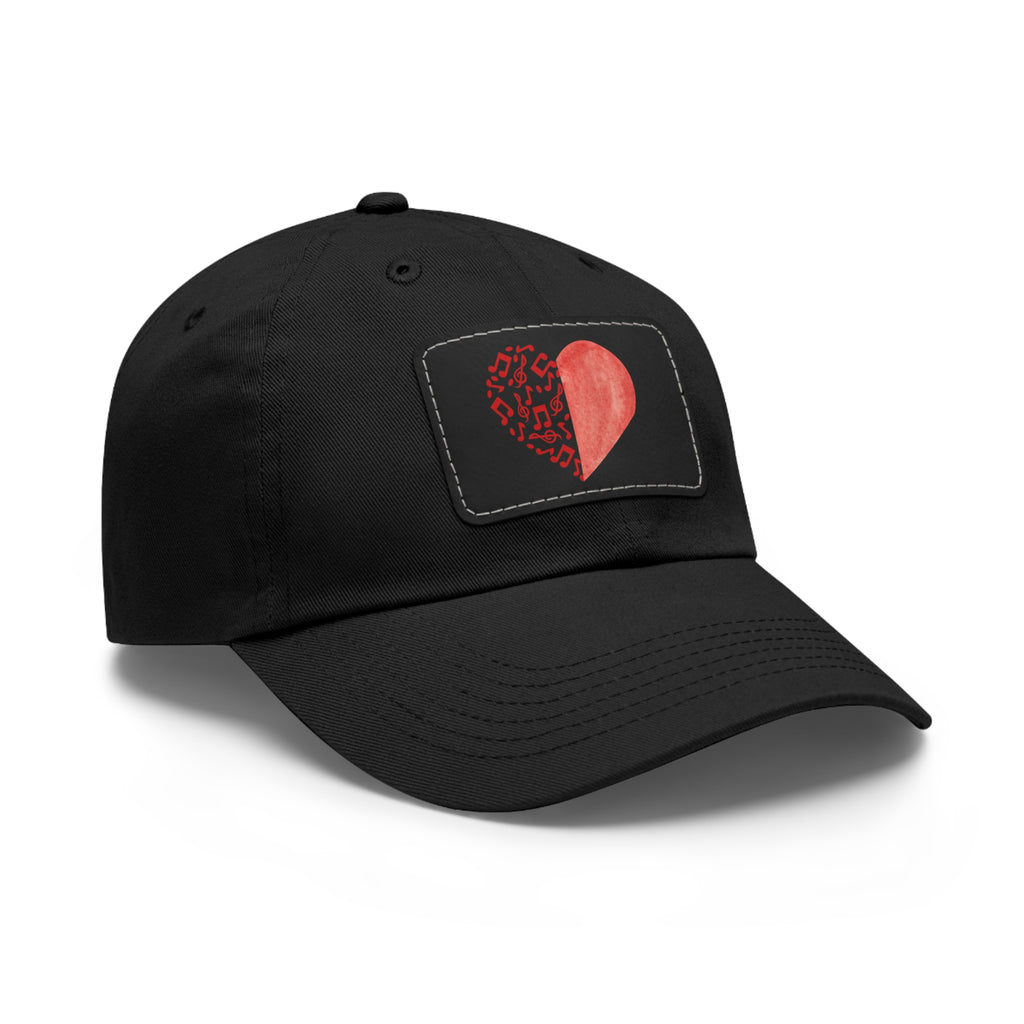 Musical Note Chino Twill Women Hat - Casual Hat with Vintage Buckle