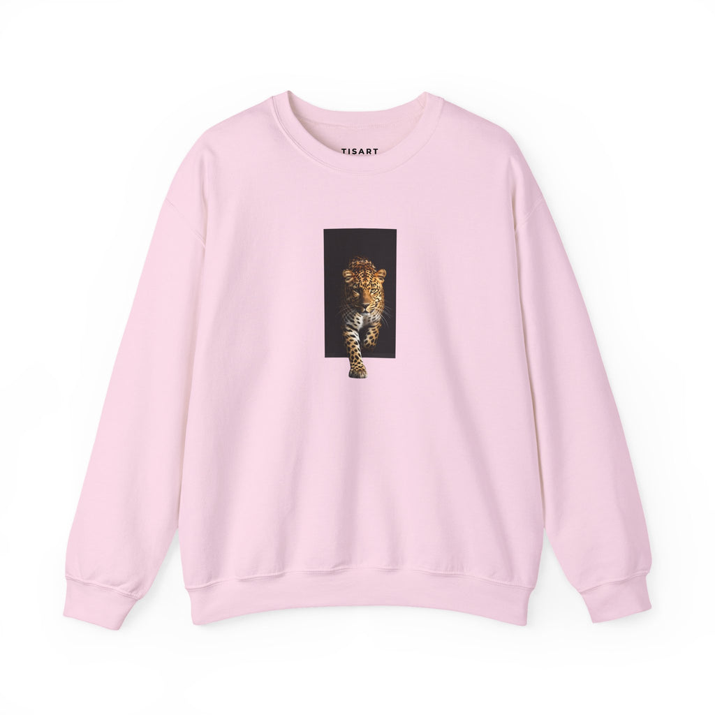 Leopard Graphic Sweatshirt – Premium Unisex Heavy Blend Crewneck