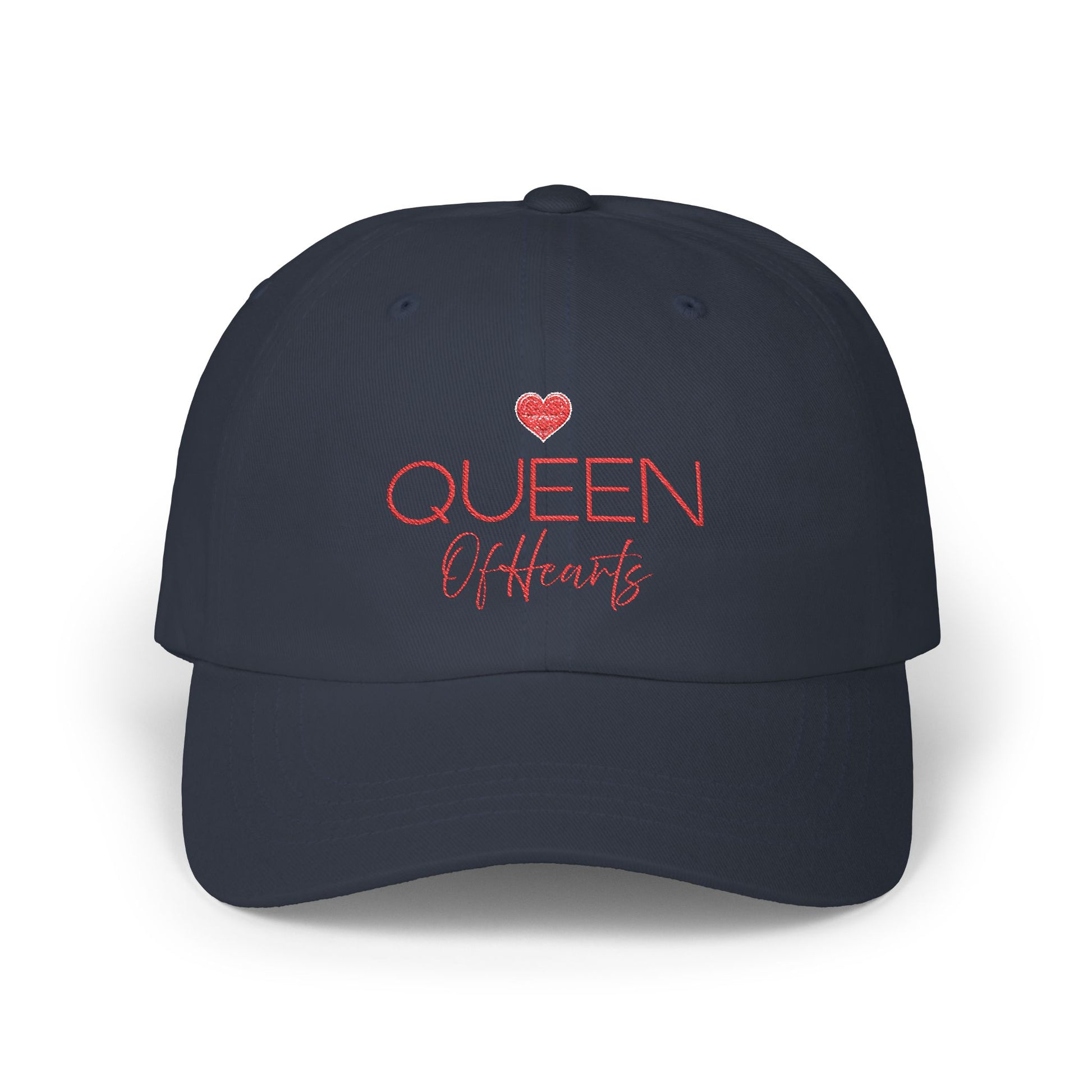Queen of Hearts Hat - Unisex Vintage Hat - 100% Cotton