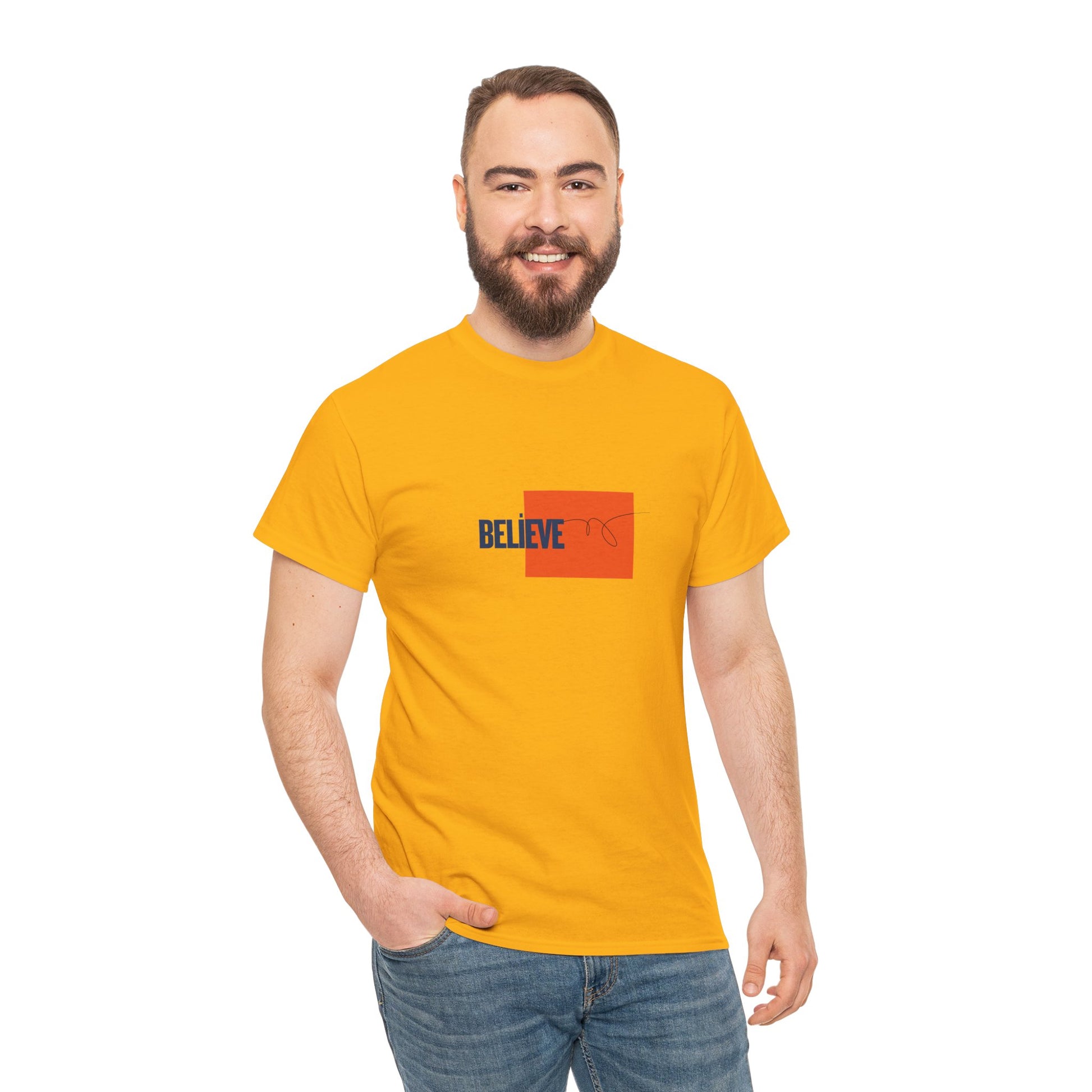 Believe T-Shirt - Men-Women T-Shirt - 100% Cotton