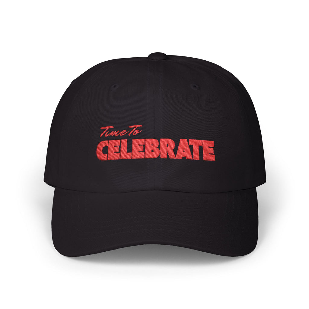 Time To Celebrate Hat - Unisex Vintage Hat - 100% Cotton